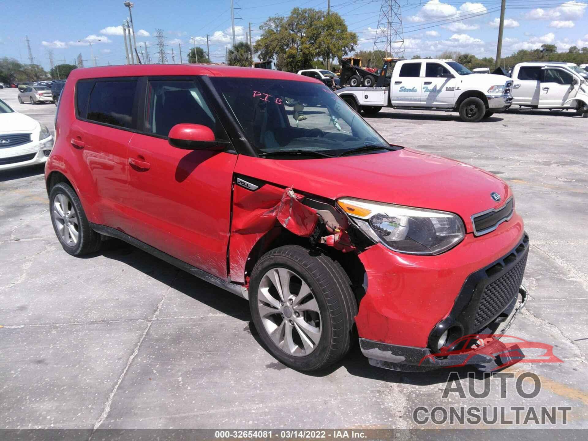 KIA SOUL 2016 - KNDJP3A53G7845552