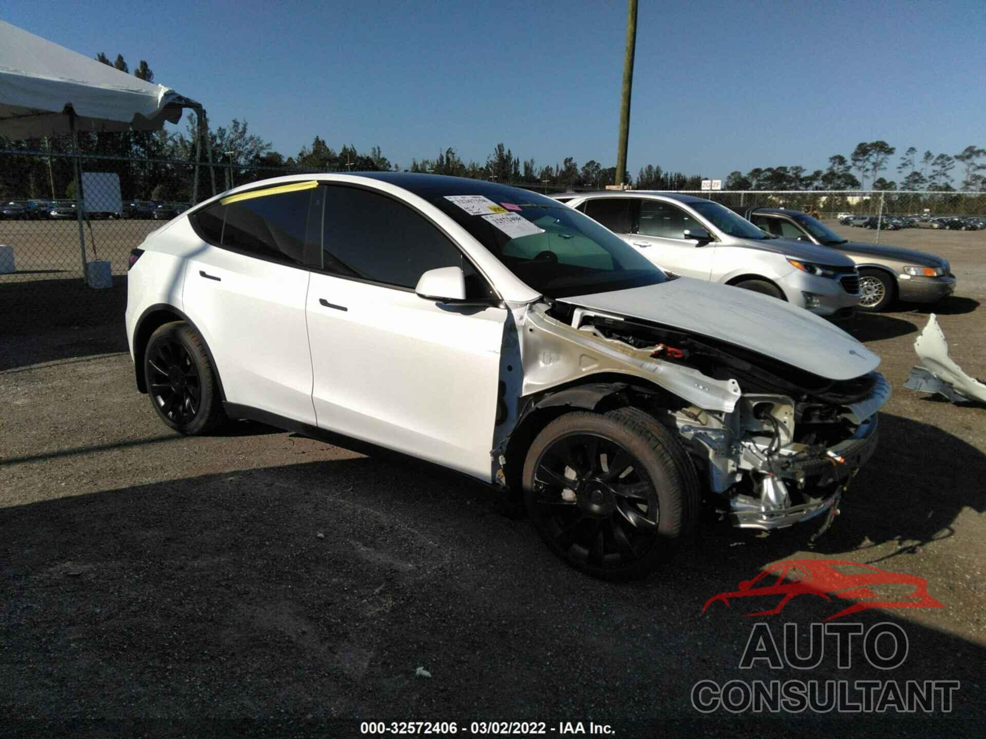 TESLA MODEL Y 2021 - 5YJYGDEE8MF244982