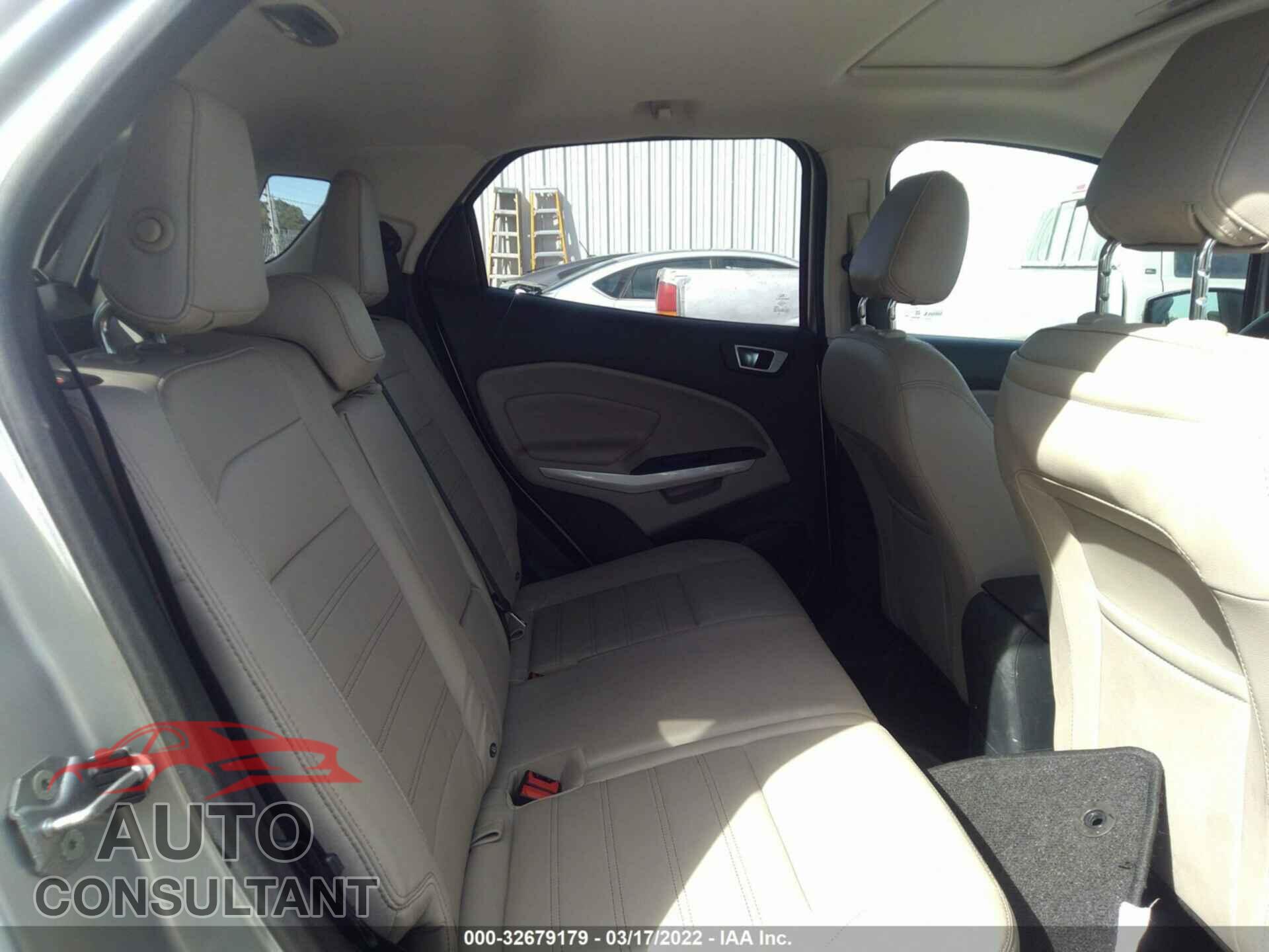FORD ECOSPORT 2019 - MAJ6S3KL7KC297739