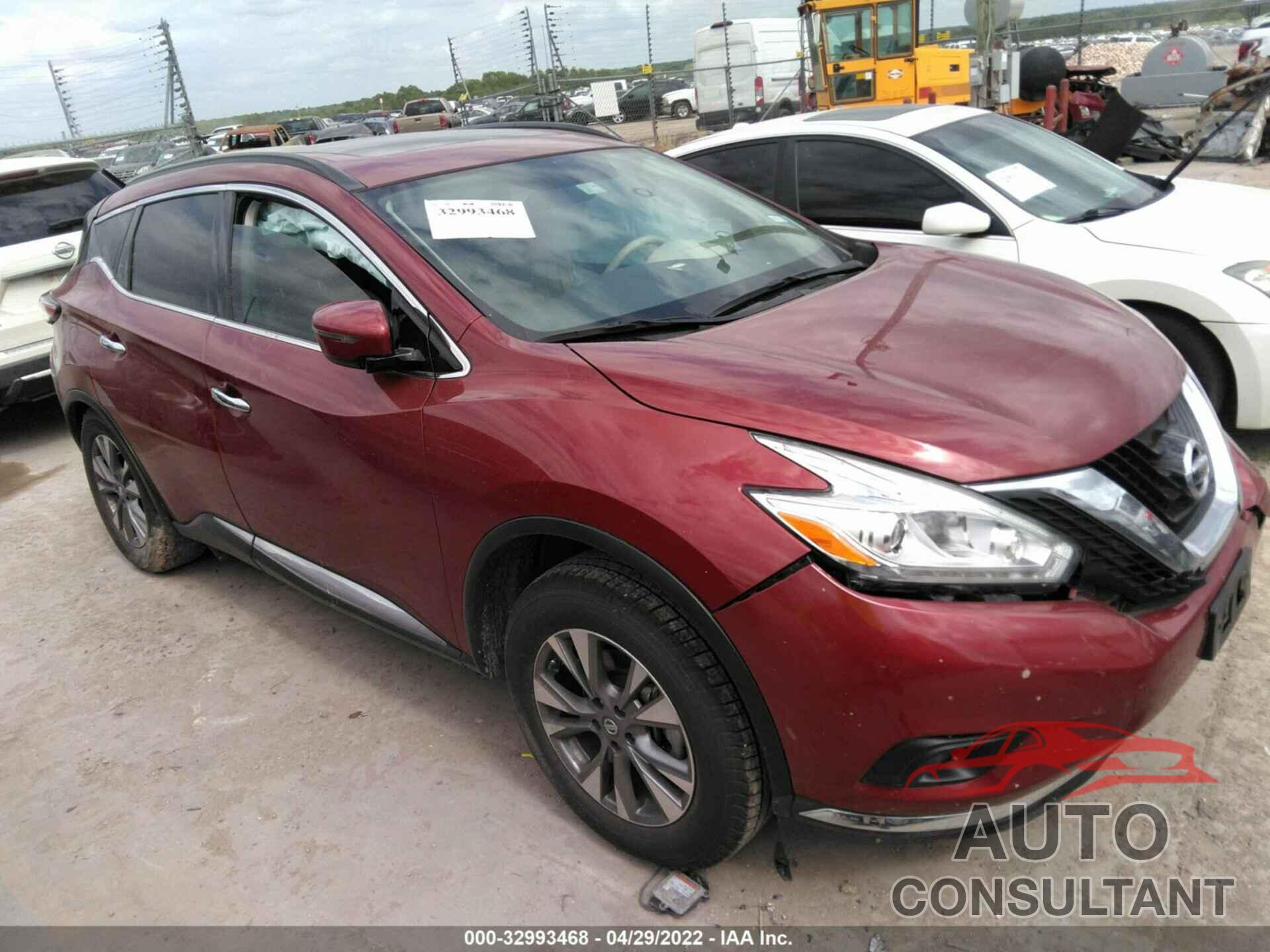 NISSAN MURANO 2016 - 5N1AZ2MG9GN130526