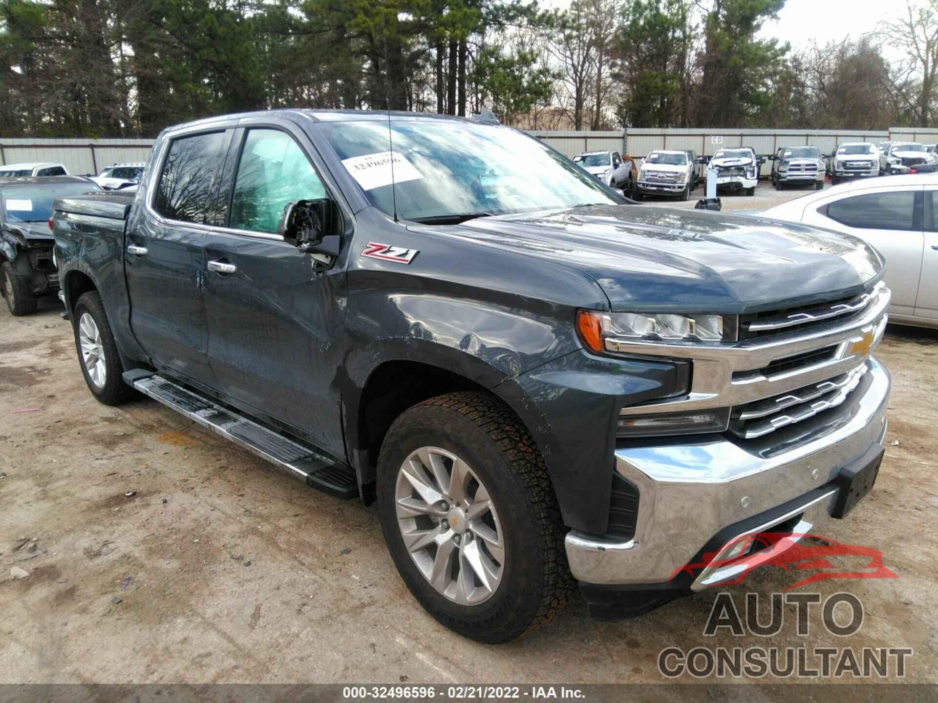 CHEVROLET SILVERADO 1500 2021 - 1GCUYGEL7MZ391817