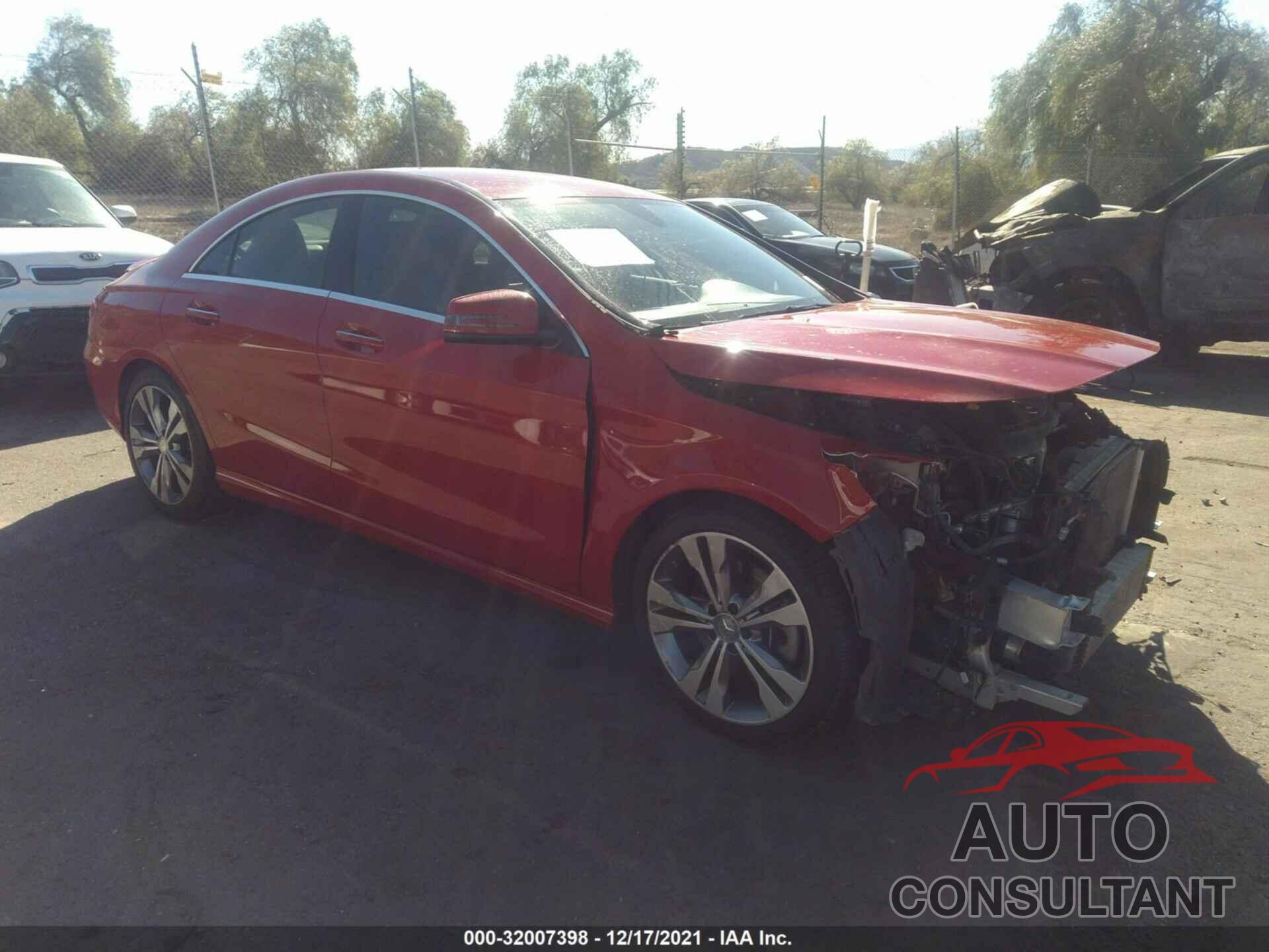 MERCEDES-BENZ CLA 2016 - WDDSJ4EB2GN378654
