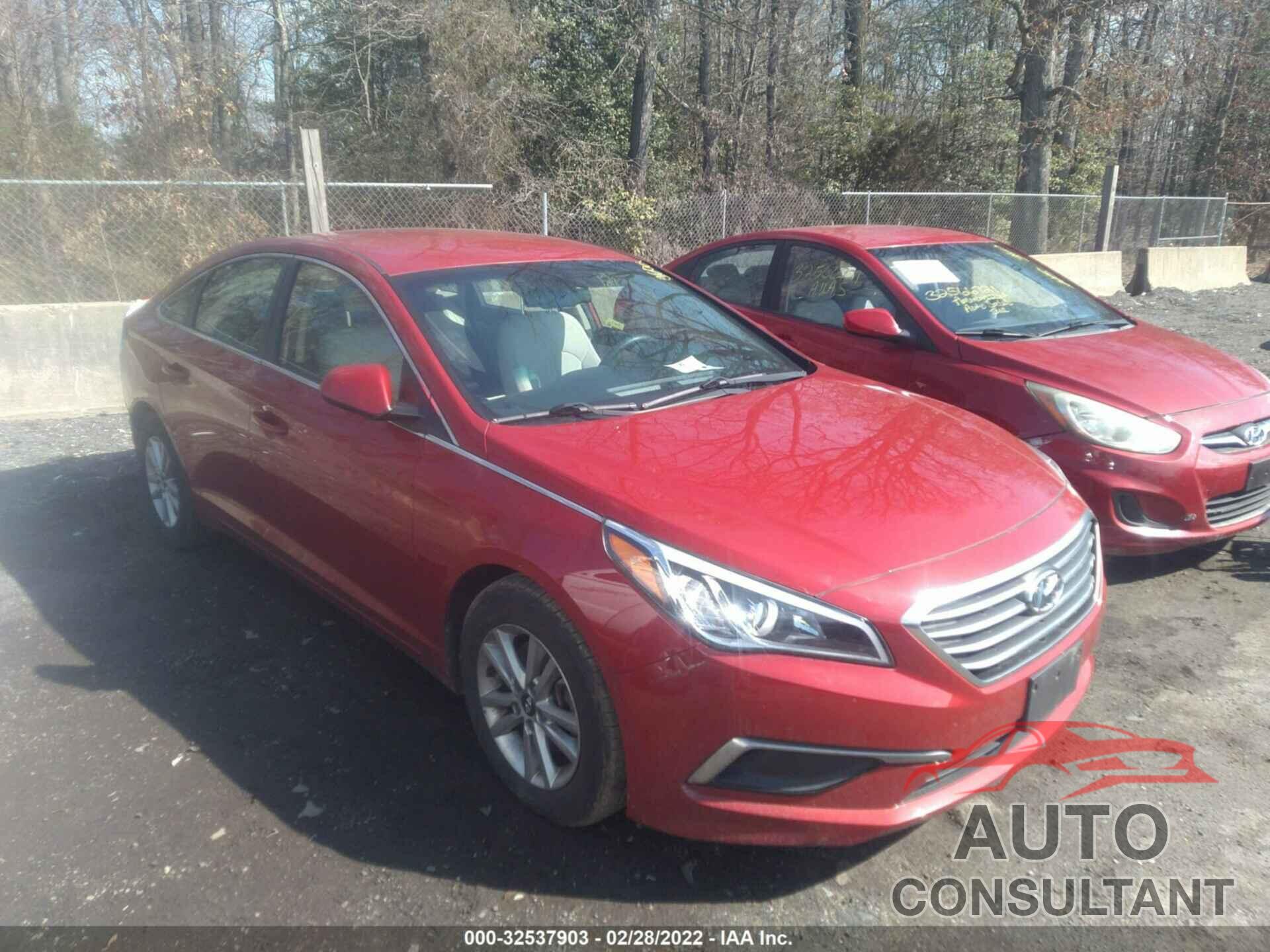 HYUNDAI SONATA 2017 - 5NPE24AFXHH481965