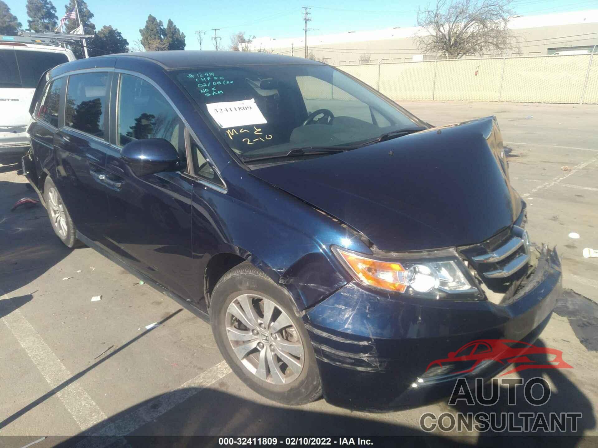 HONDA ODYSSEY 2016 - 5FNRL5H30GB158148