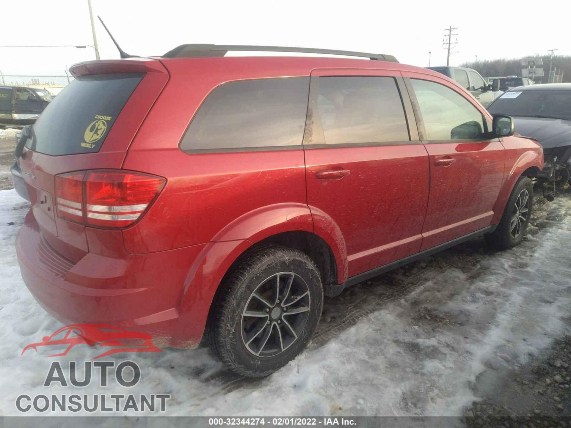 DODGE JOURNEY 2017 - 3C4PDCAB9HT573272