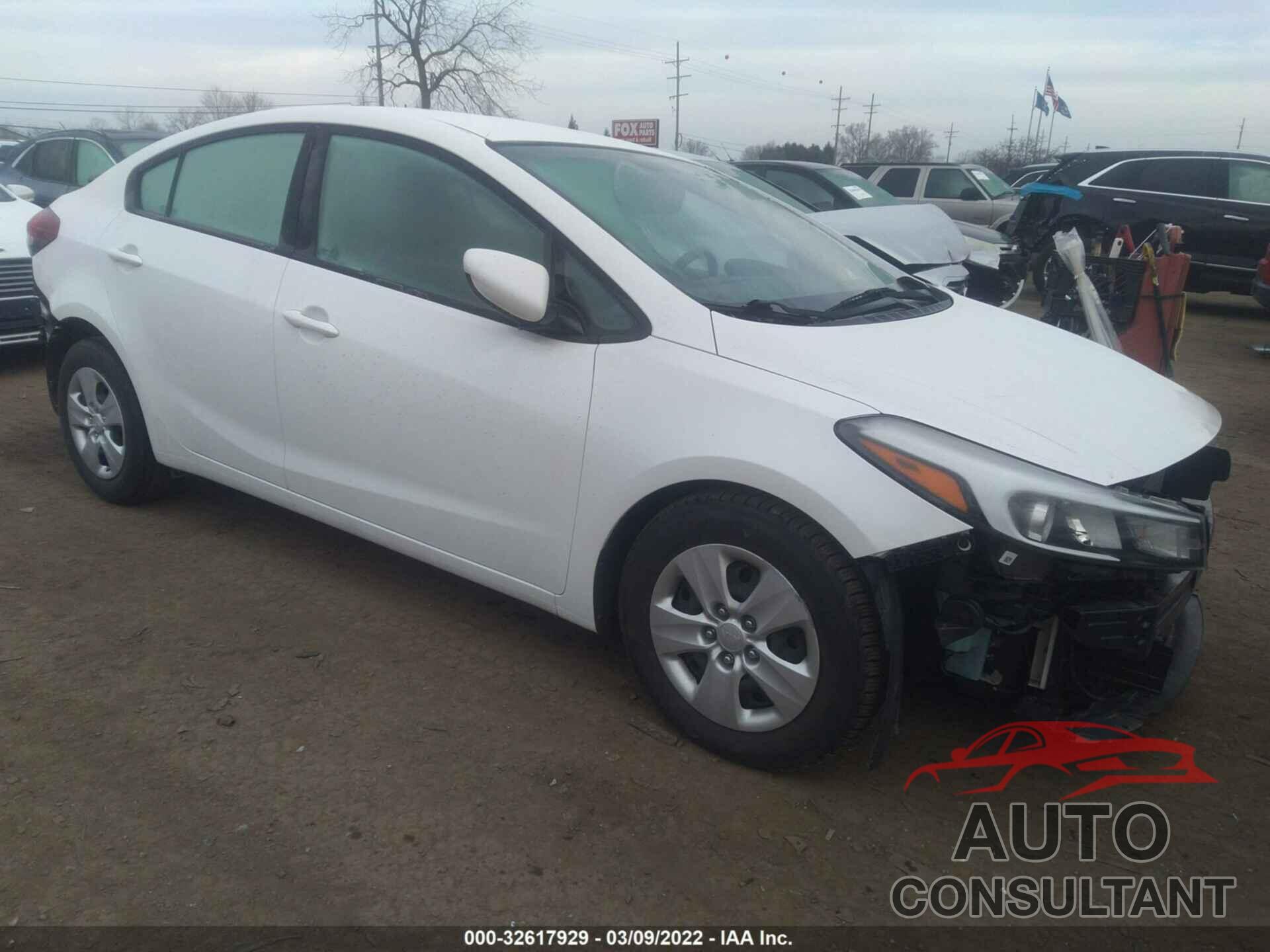 KIA FORTE 2017 - 3KPFL4A77HE103035