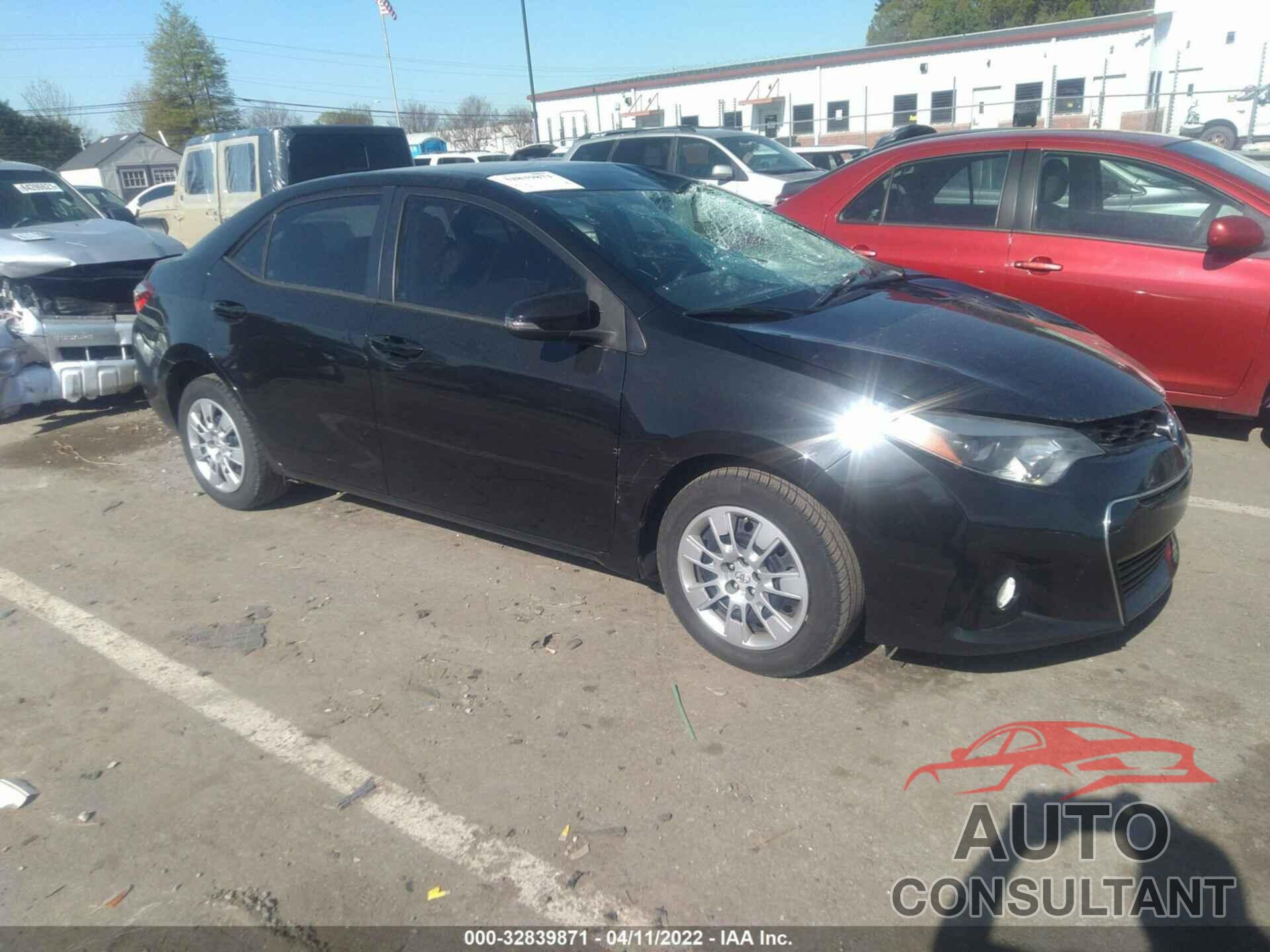 TOYOTA COROLLA 2016 - 2T1BURHE6GC646287