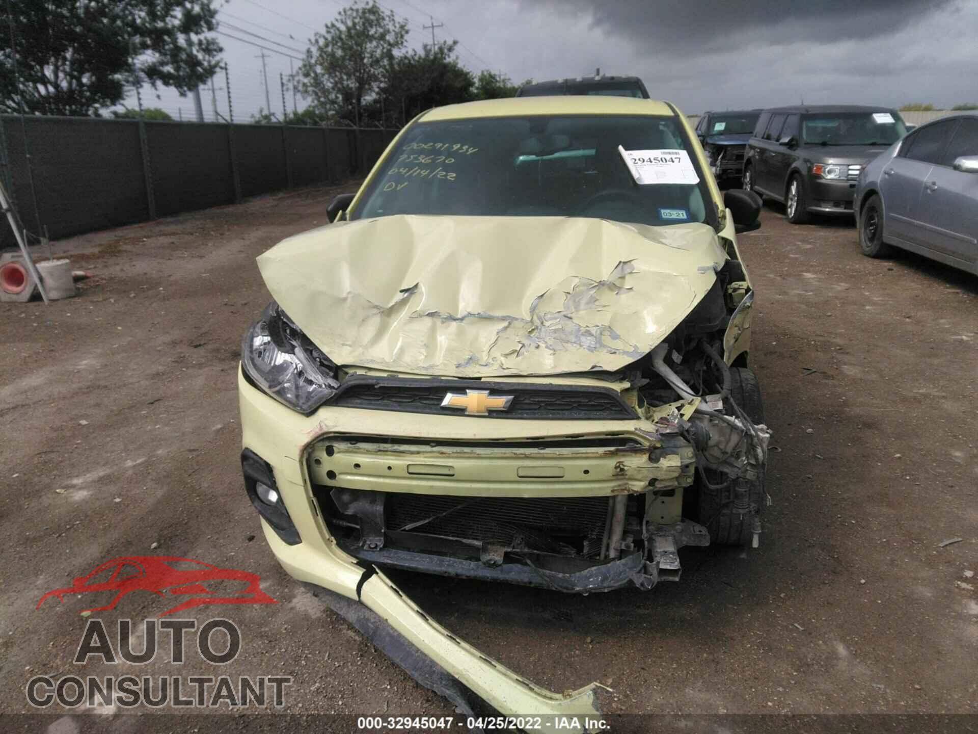 CHEVROLET SPARK 2017 - KL8CB6SA1HC753670