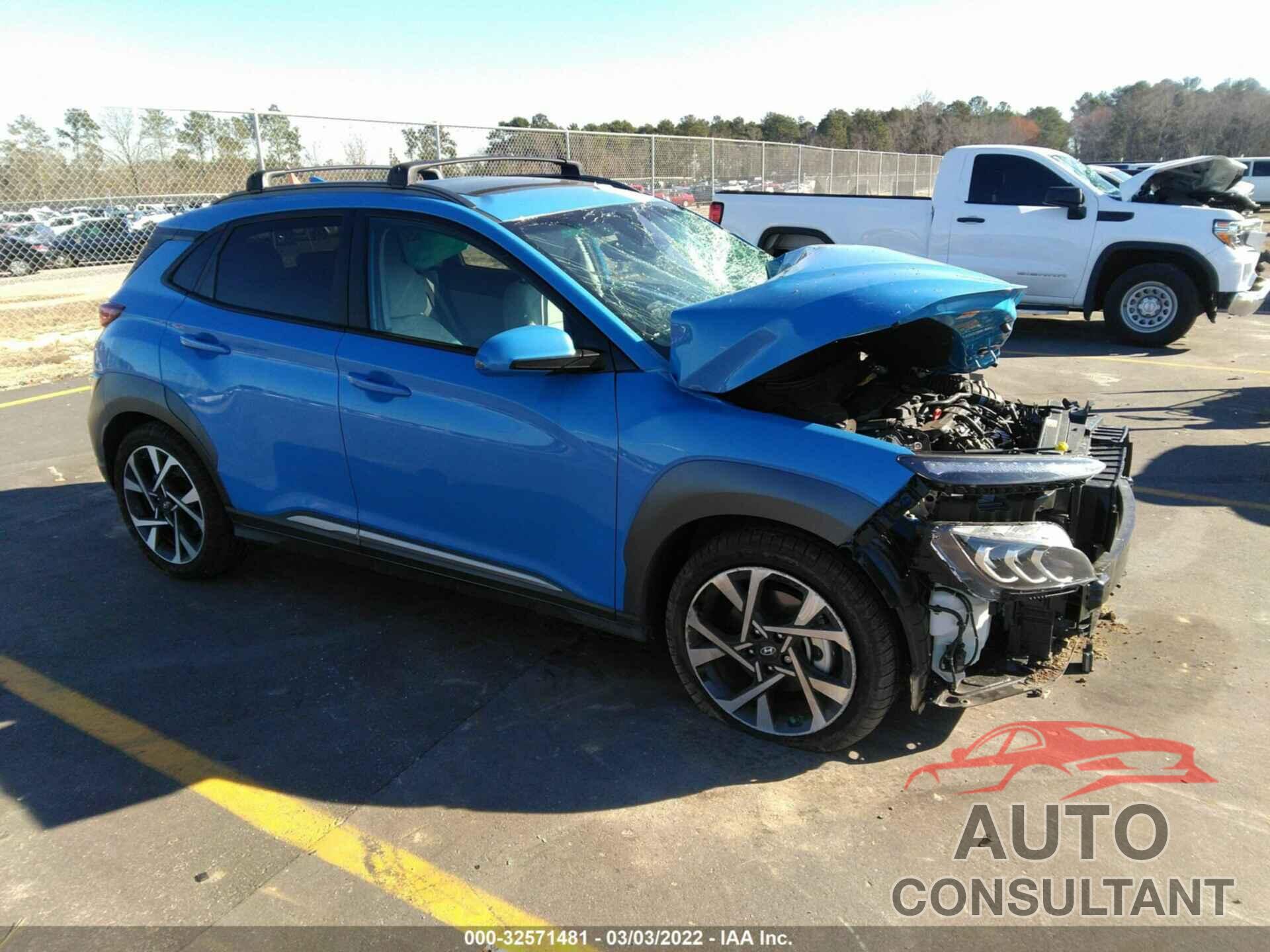 HYUNDAI KONA 2022 - KM8K53A39NU806659