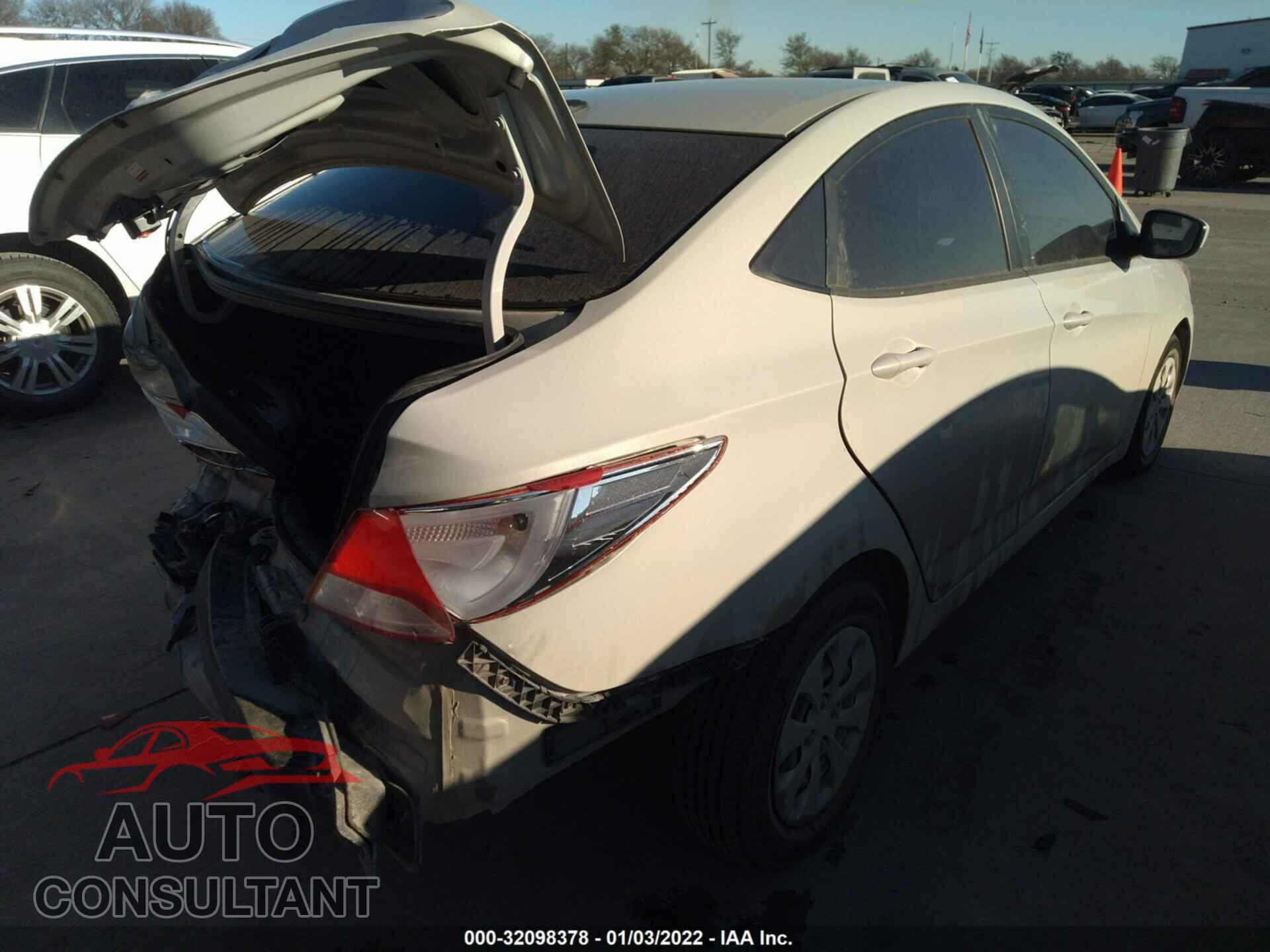 HYUNDAI ACCENT 2016 - KMHCT4AE9GU044700