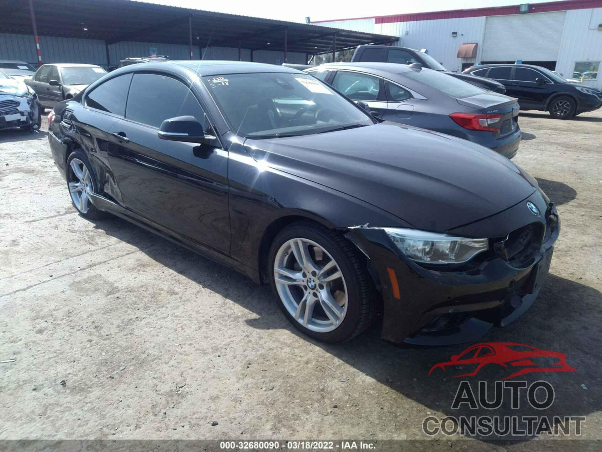 BMW 4 SERIES 2017 - WBA4P1C5XHK522108