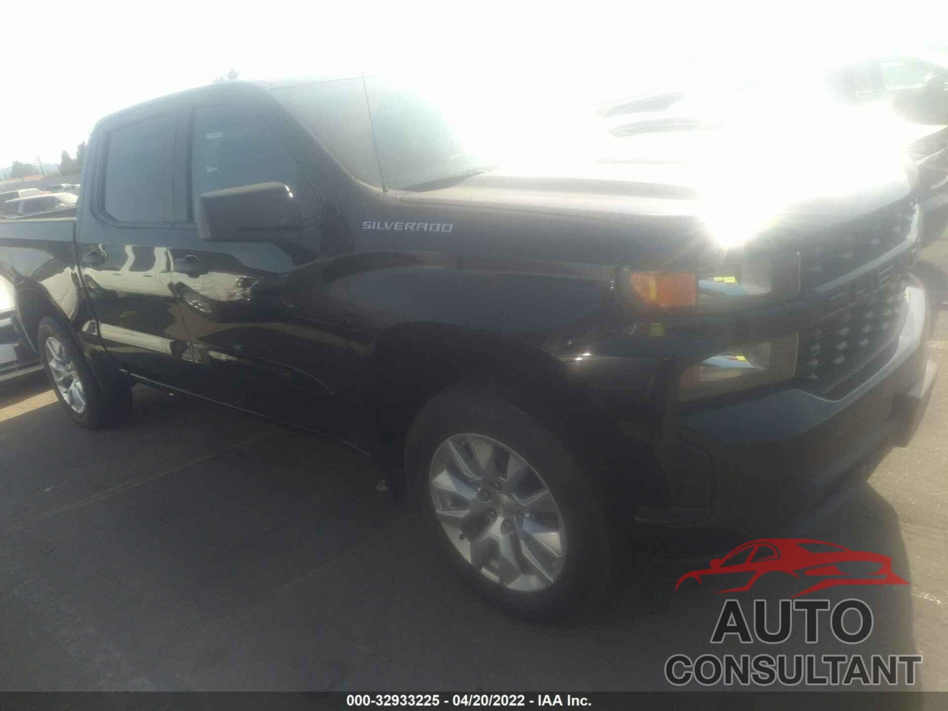 CHEVROLET SILVERADO 1500 2021 - 3GCPWBEK4MG220679