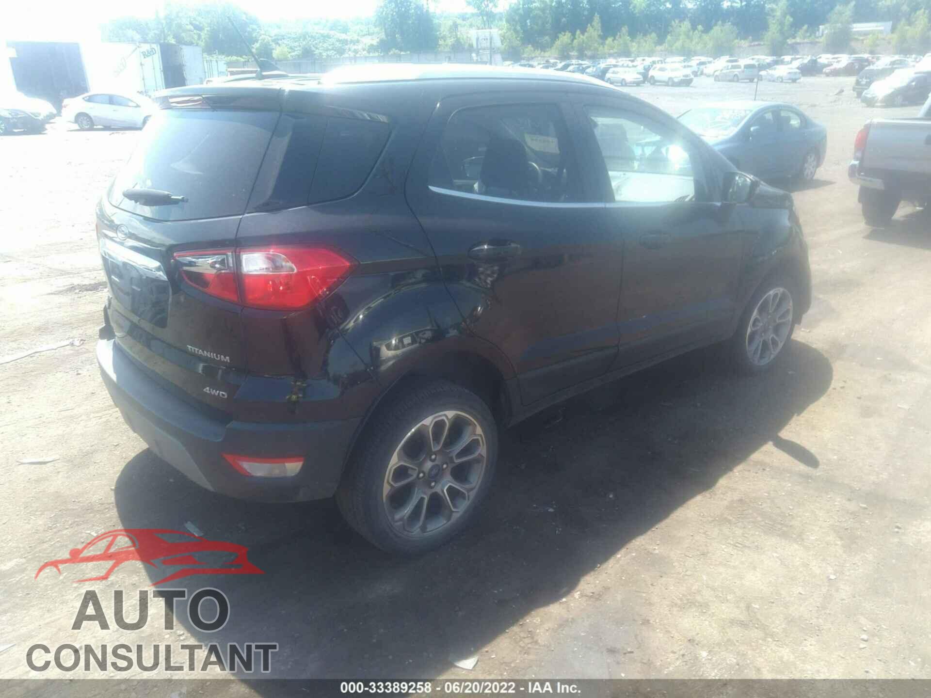 FORD ECOSPORT 2019 - MAJ6S3KL5KC255876
