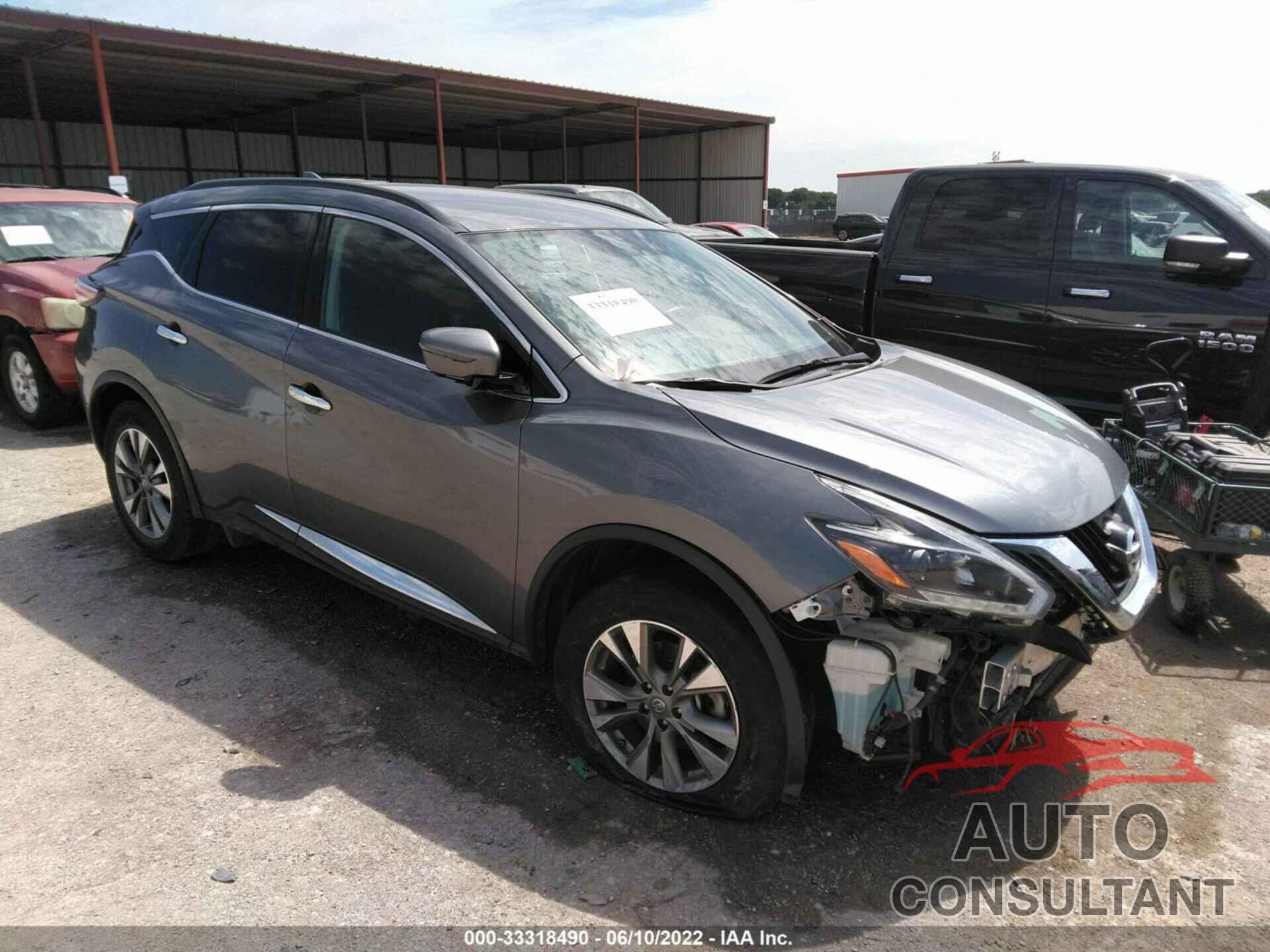 NISSAN MURANO 2018 - 5N1AZ2MH2JN134756