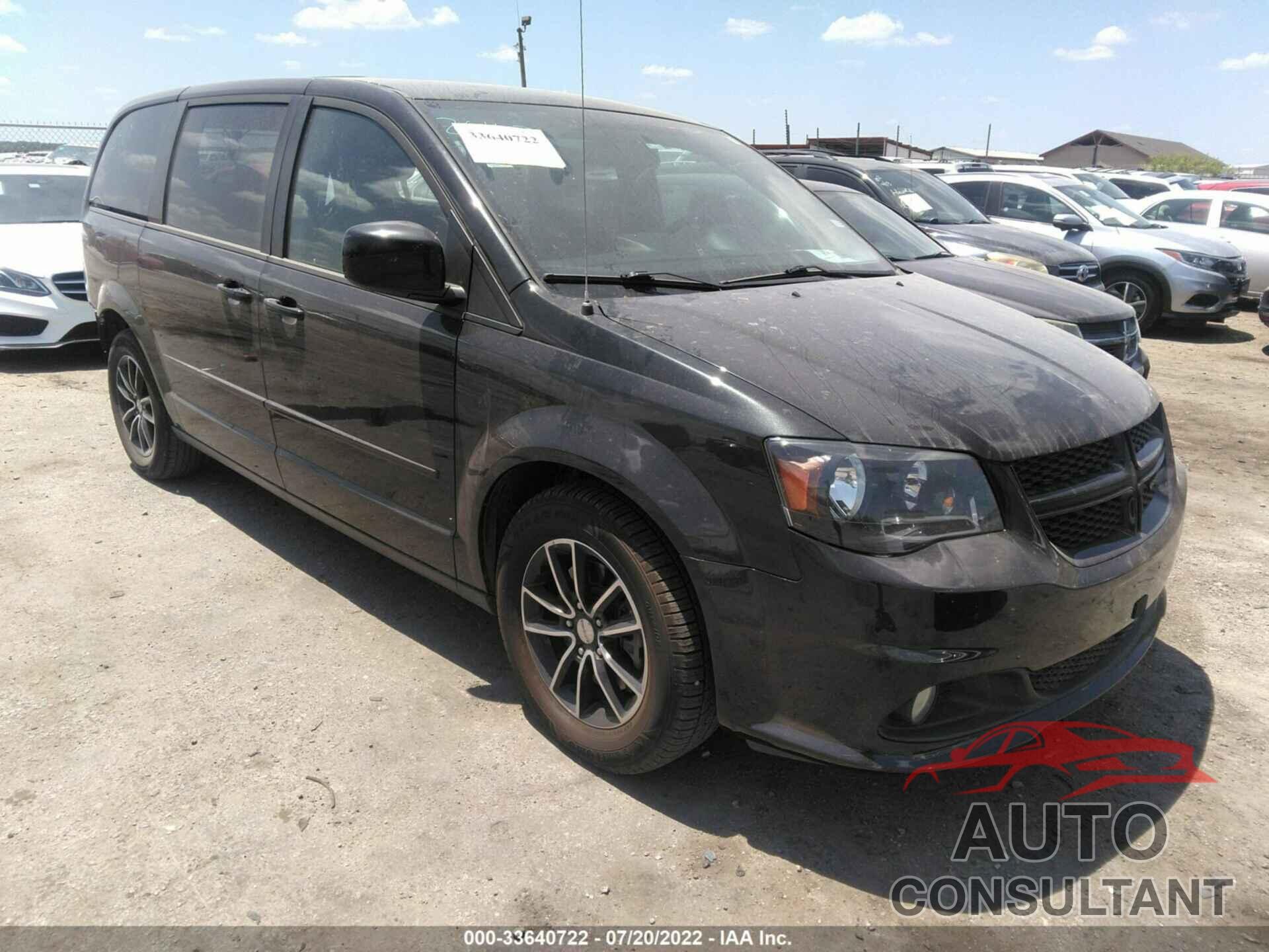 DODGE GRAND CARAVAN 2016 - 2C4RDGEG9GR249164