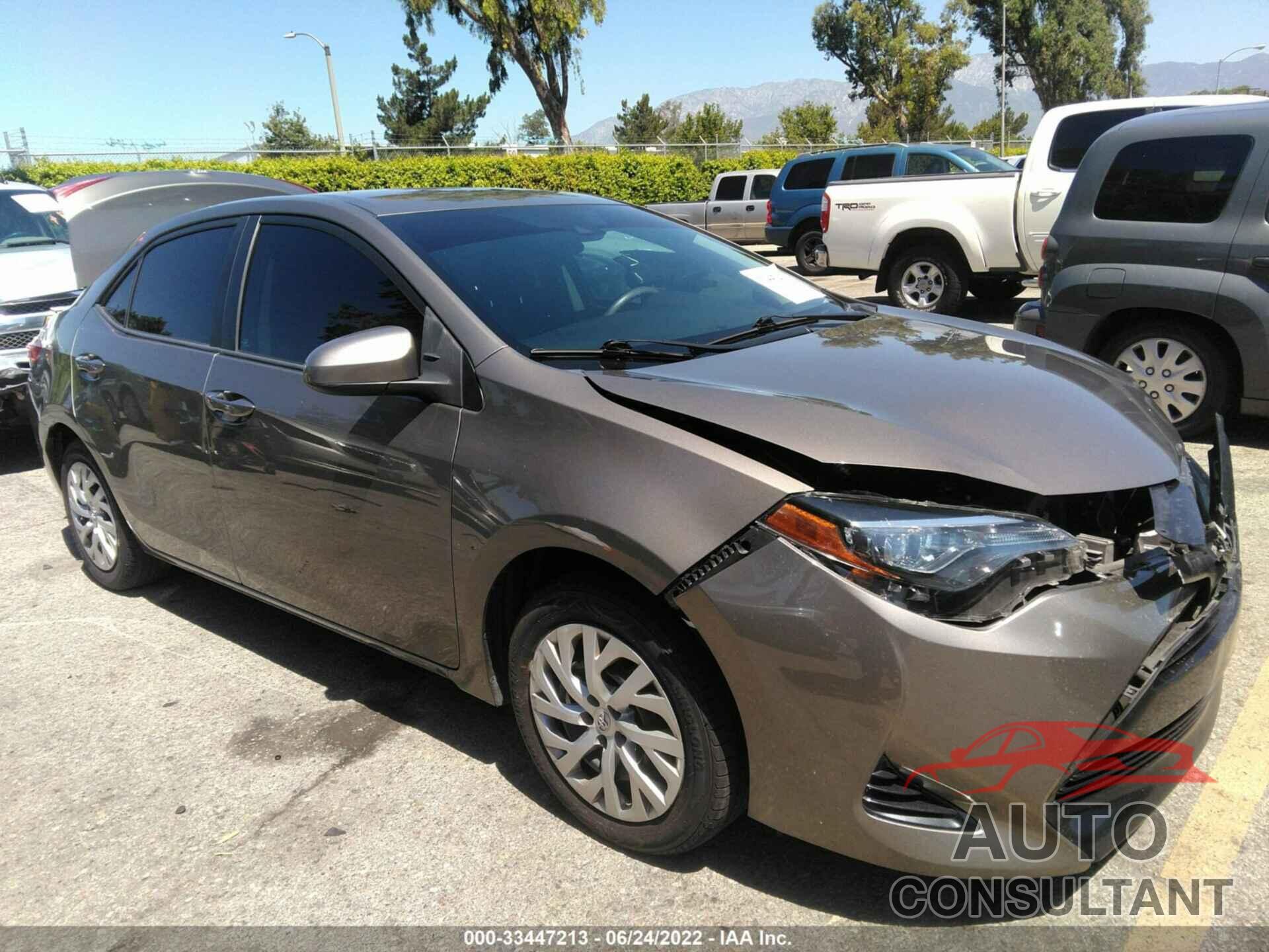TOYOTA COROLLA 2019 - 2T1BURHEXKC134847