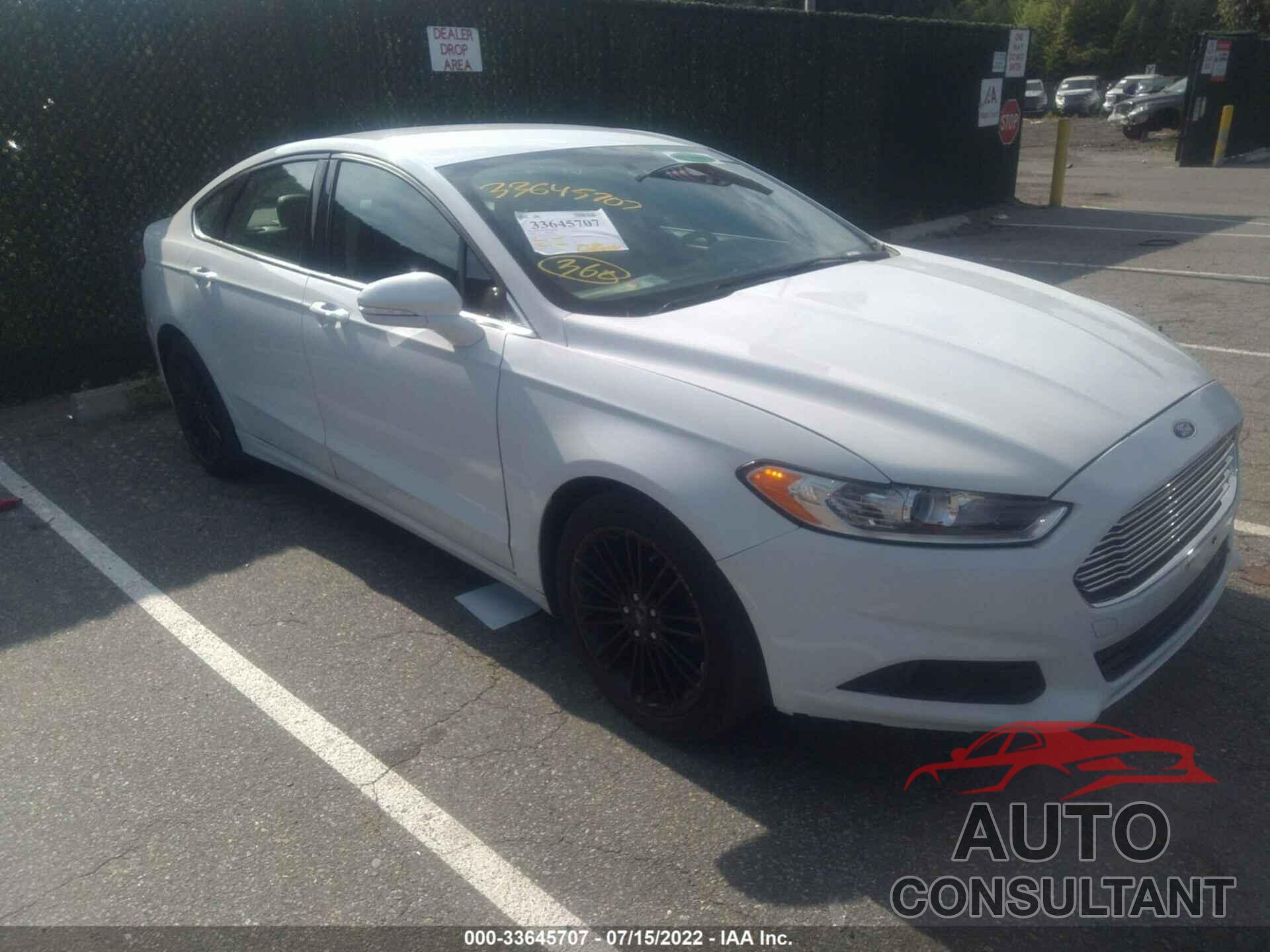 FORD FUSION 2016 - 3FA6P0HD1GR109838