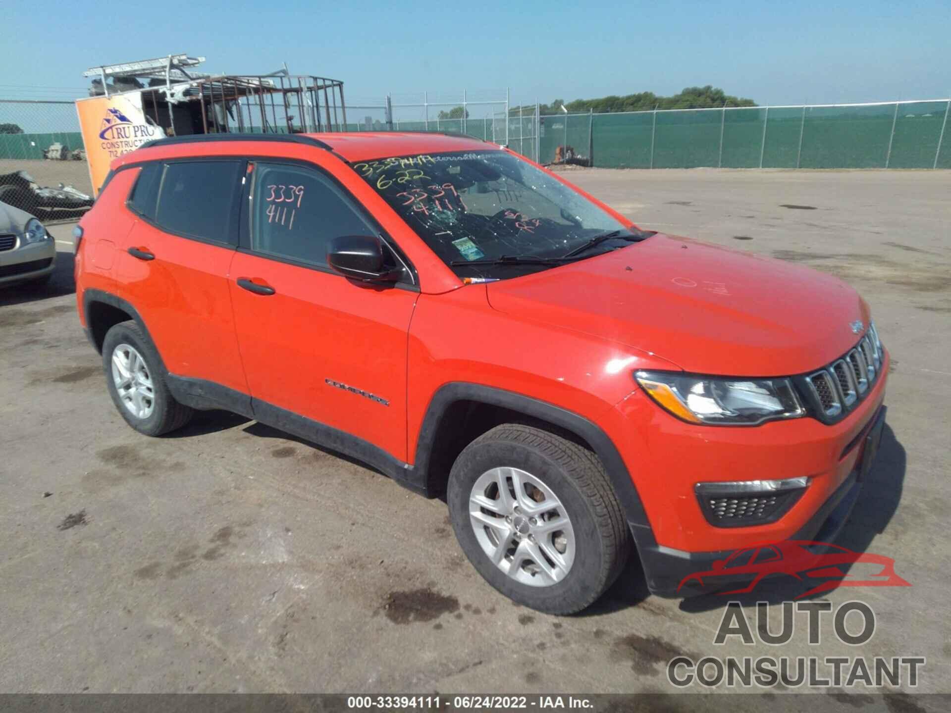 JEEP COMPASS 2018 - 3C4NJDAB3JT144043
