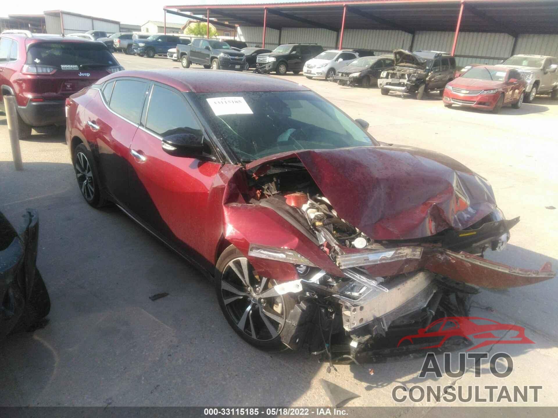 NISSAN MAXIMA 2018 - 1N4AA6AP5JC404191