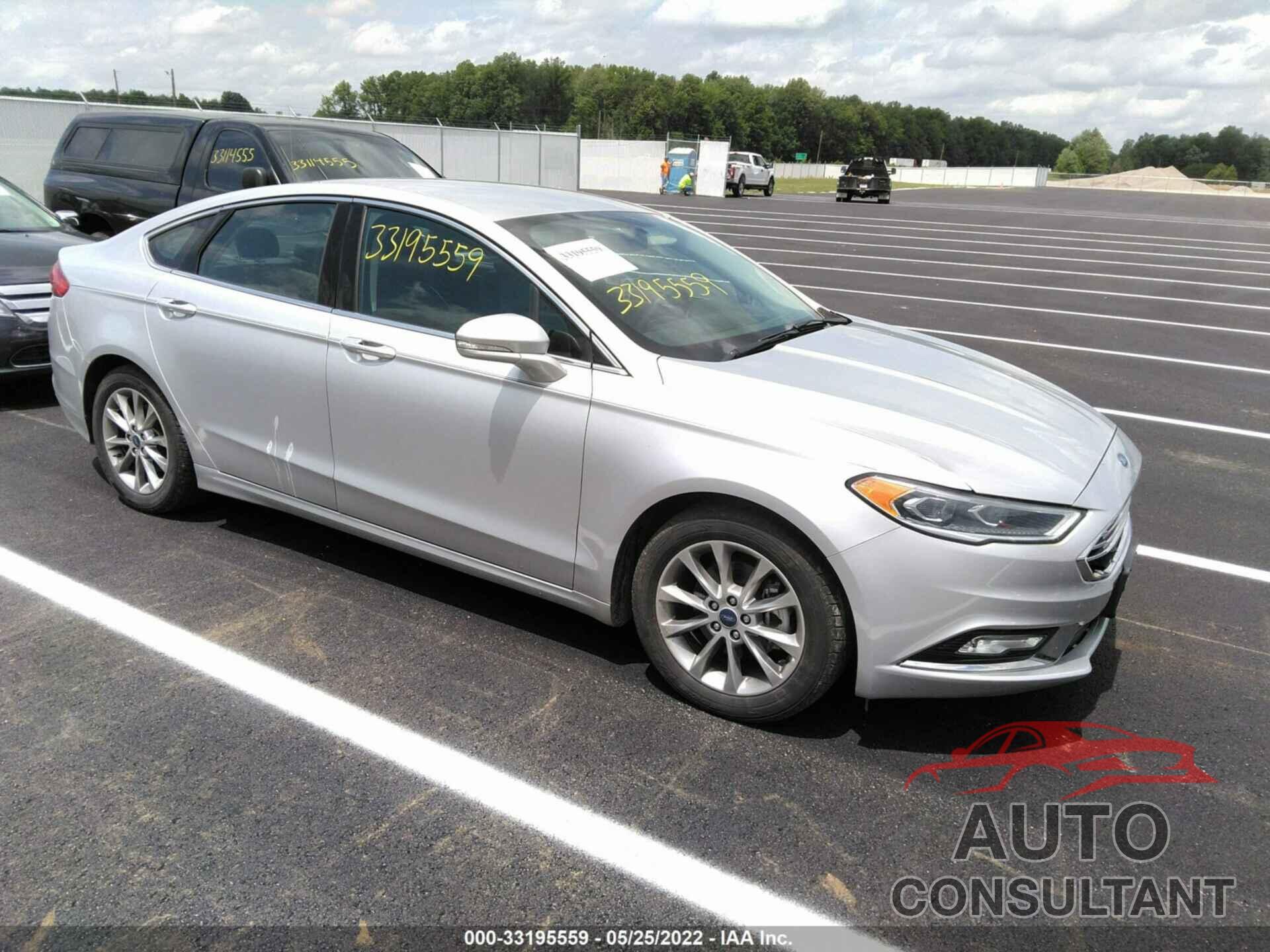 FORD FUSION 2017 - 3FA6P0HD9HR366408