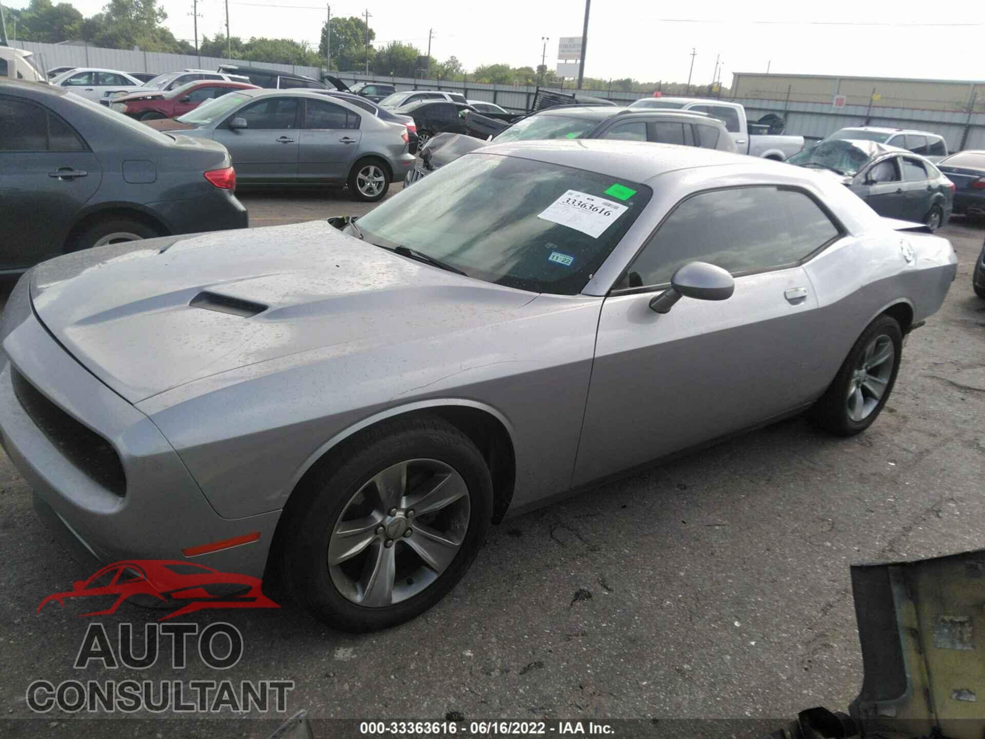 DODGE CHALLENGER 2016 - 2C3CDZAG9GH290170