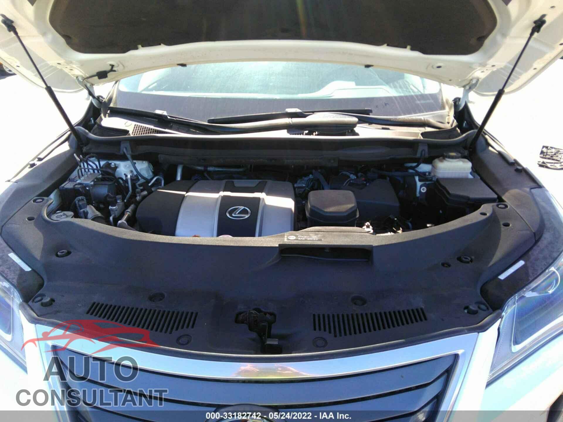 LEXUS RX 2017 - 2T2ZZMCA5HC068719