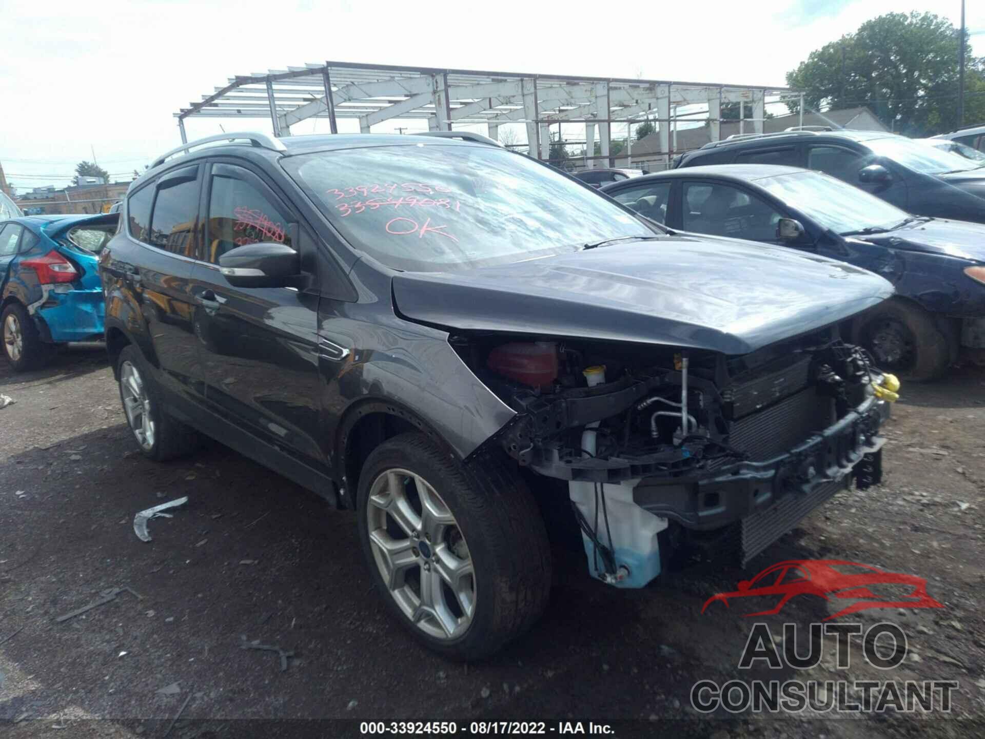 FORD ESCAPE 2019 - 1FMCU9J92KUC48700