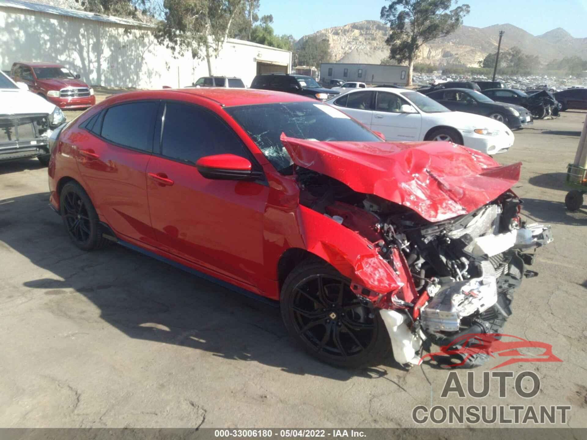 HONDA CIVIC HATCHBACK 2020 - SHHFK7H48LU404866