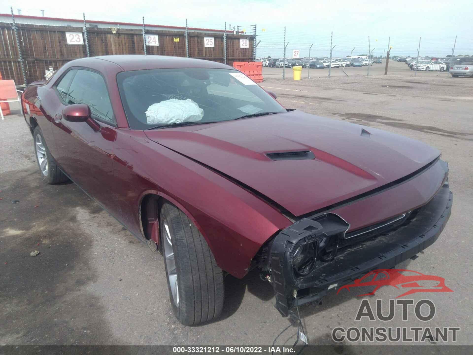 DODGE CHALLENGER 2021 - 2C3CDZAG2MH538707