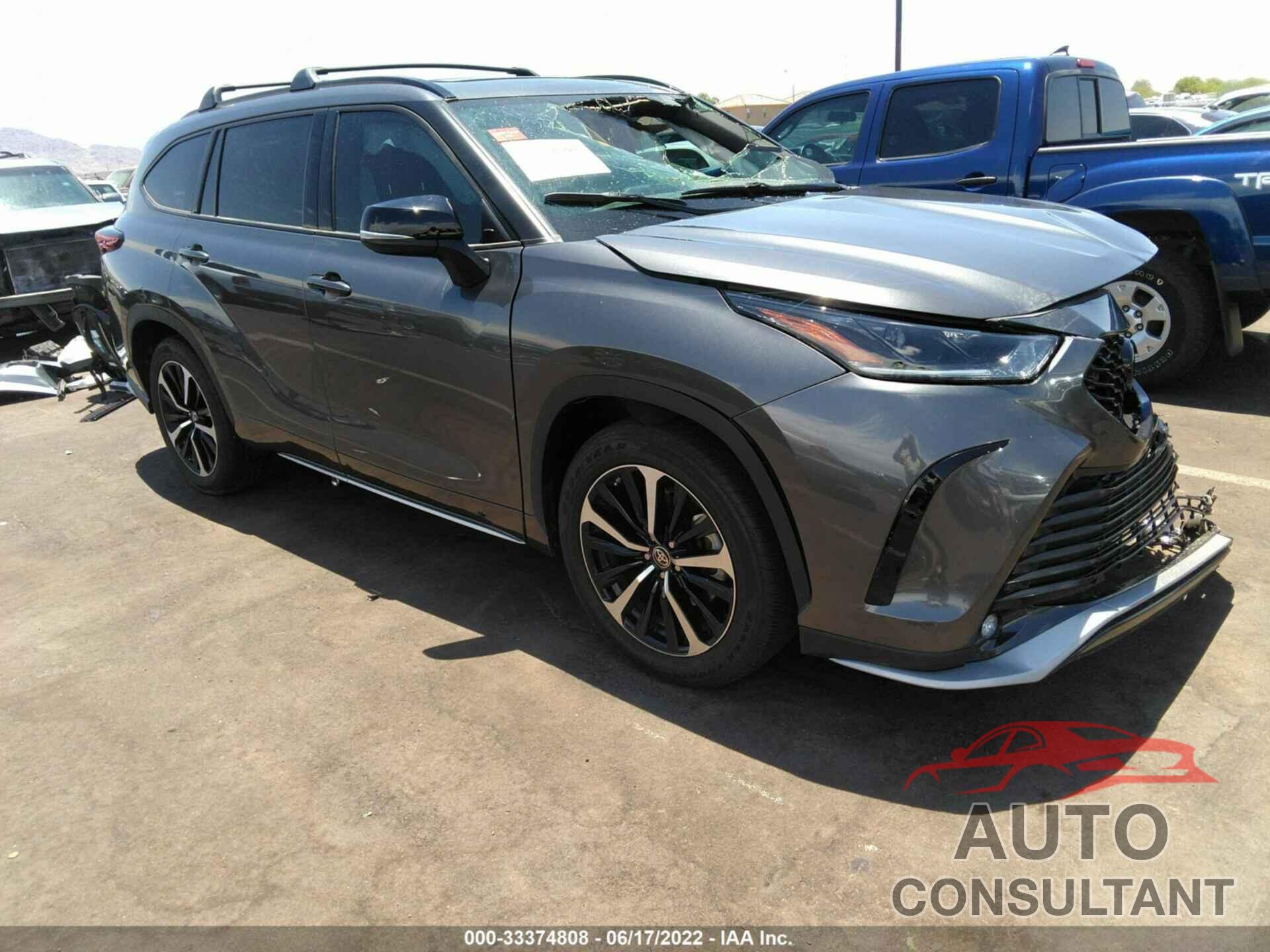 TOYOTA HIGHLANDER 2021 - 5TDJZRAH9MS069520