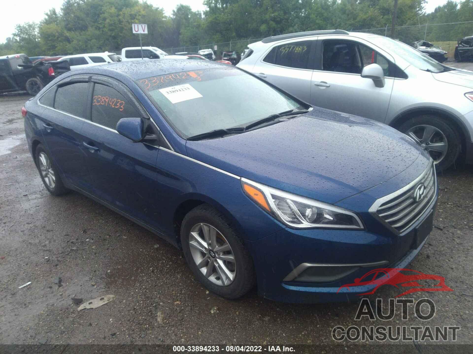 HYUNDAI SONATA 2017 - 5NPE24AF1HH542958