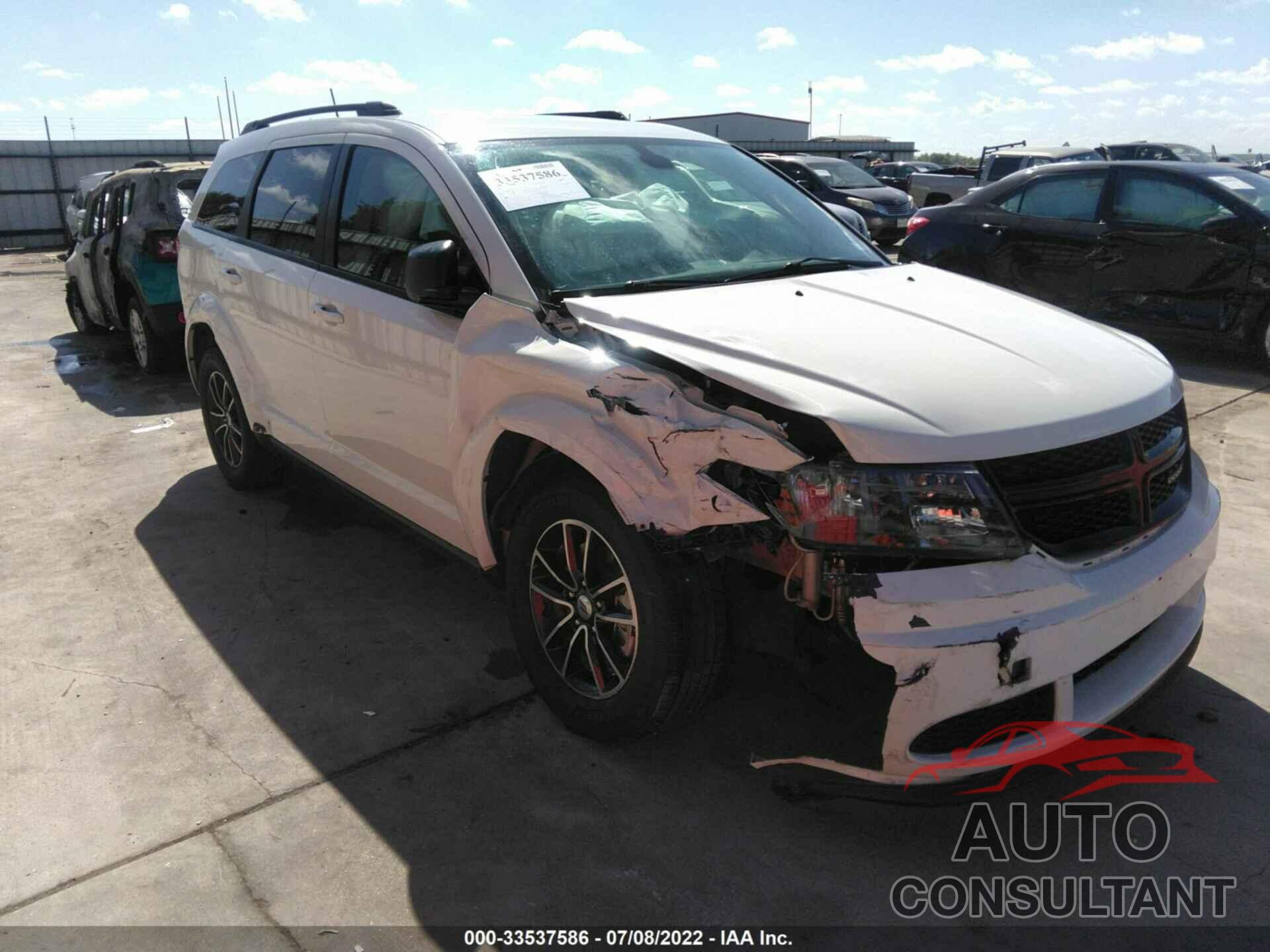 DODGE JOURNEY 2018 - 3C4PDCAB0JT517579