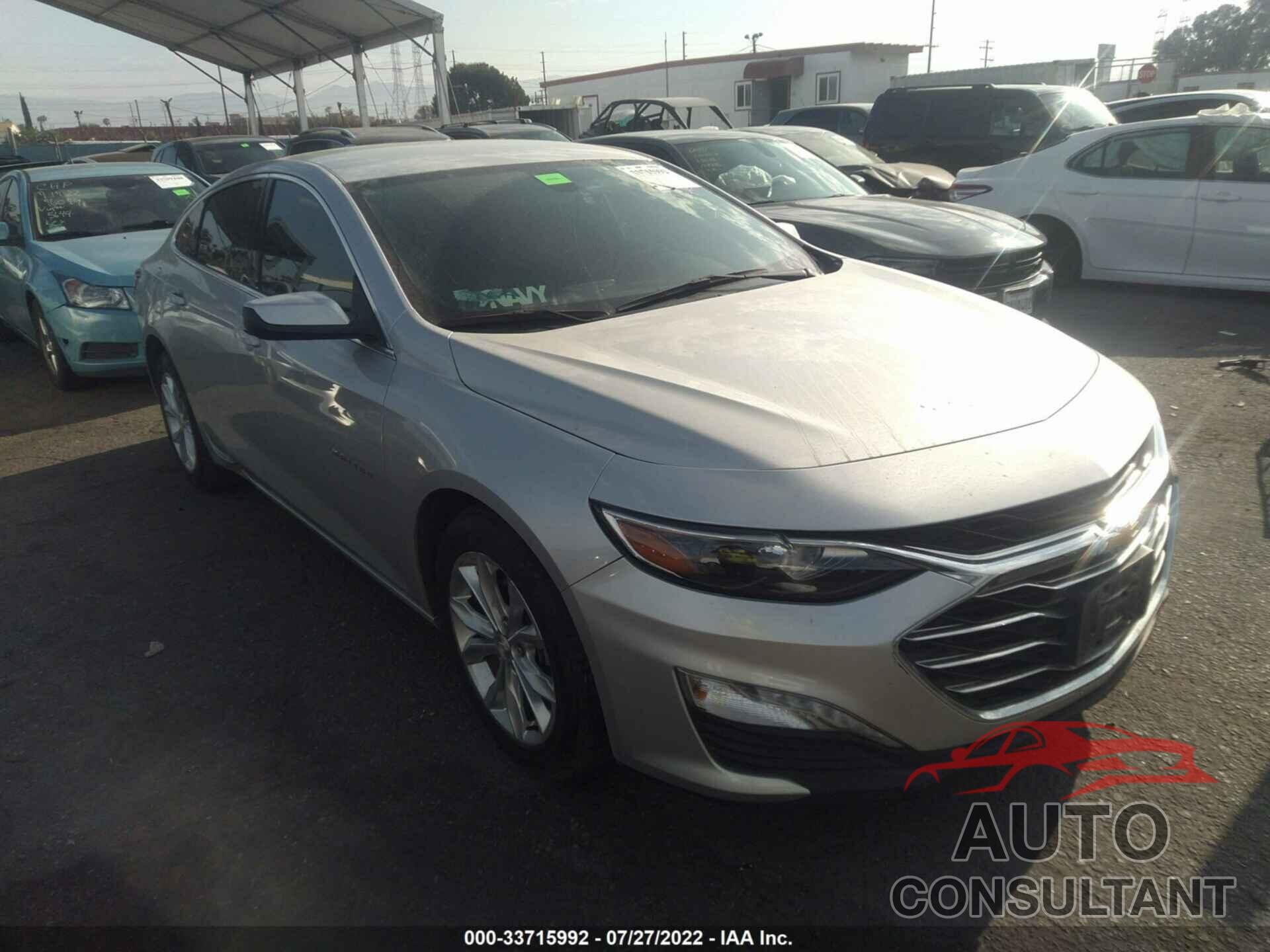 CHEVROLET MALIBU 2020 - 1G1ZD5ST7LF002063