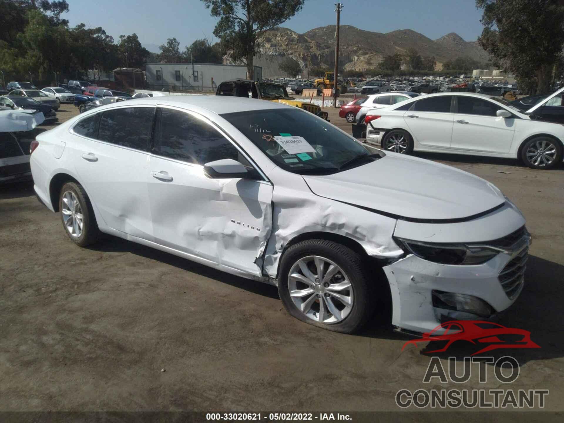 CHEVROLET MALIBU 2020 - 1G1ZD5ST2LF003489