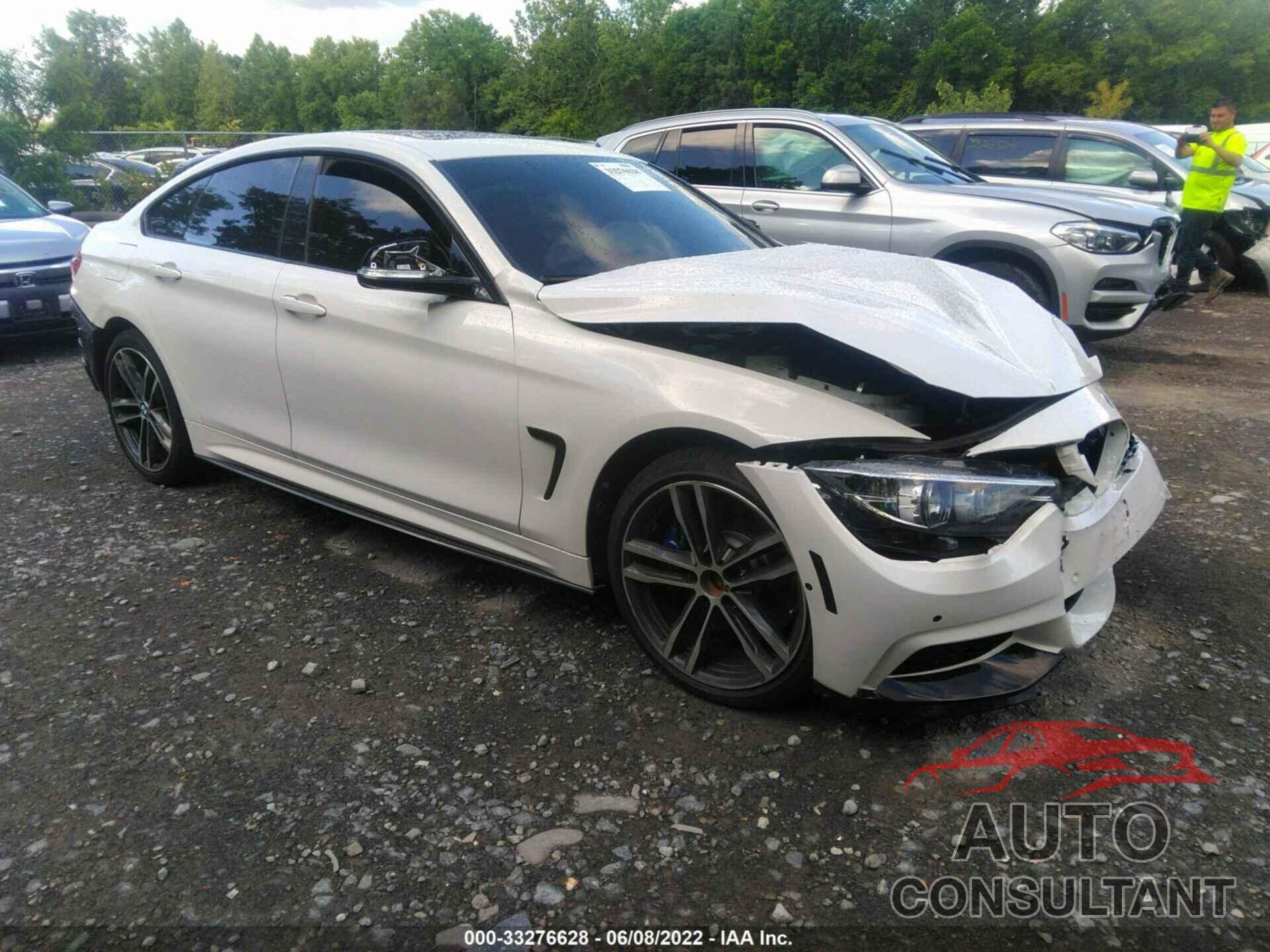 BMW 4 SERIES 2018 - WBA4J7C55JBH15280