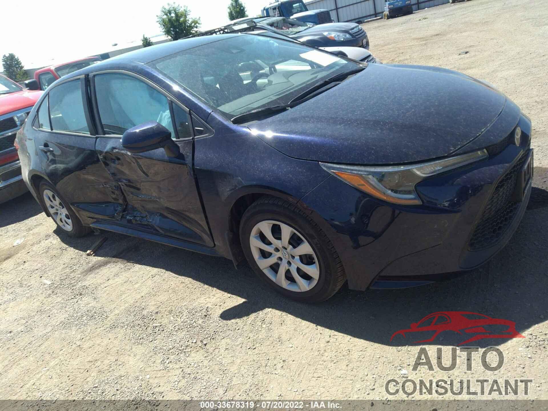 TOYOTA COROLLA 2020 - 5YFEPRAE6LP078017