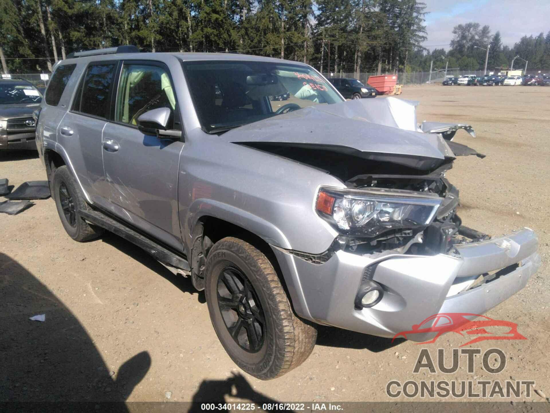 TOYOTA 4RUNNER 2019 - JTEBU5JR9K5650597