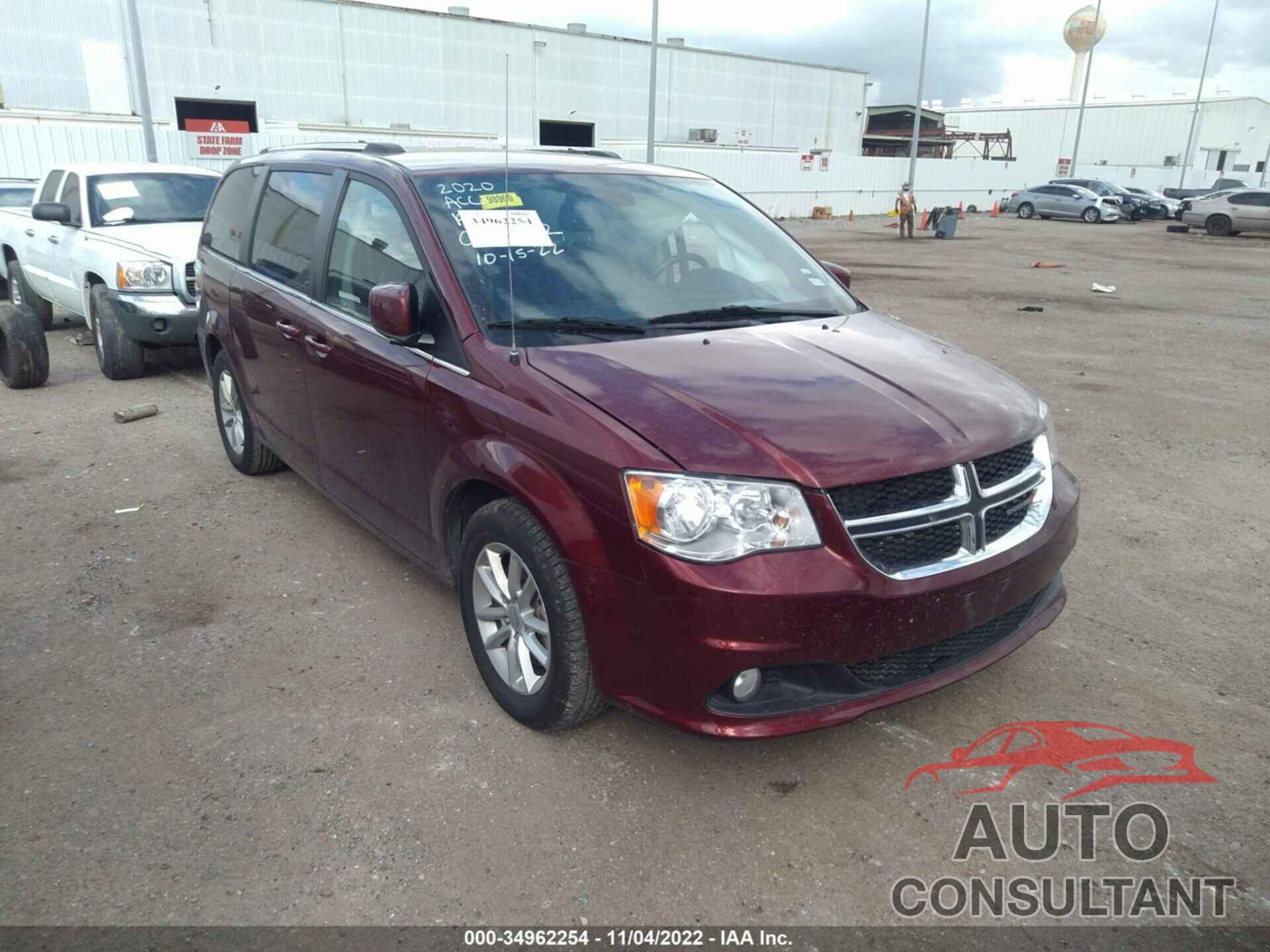 DODGE GRAND CARAVAN 2020 - 2C4RDGCG9LR253406