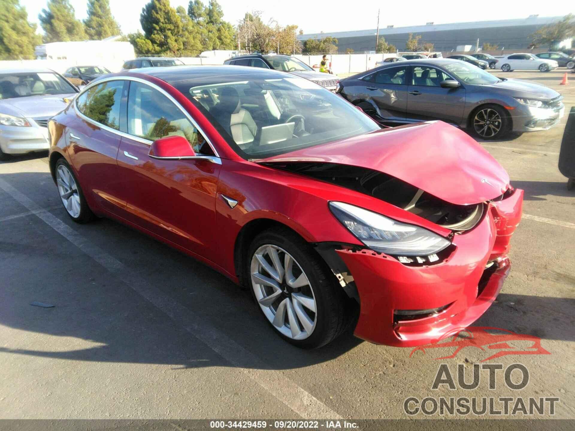 TESLA MODEL 3 2019 - 5YJ3E1EBXKF521617