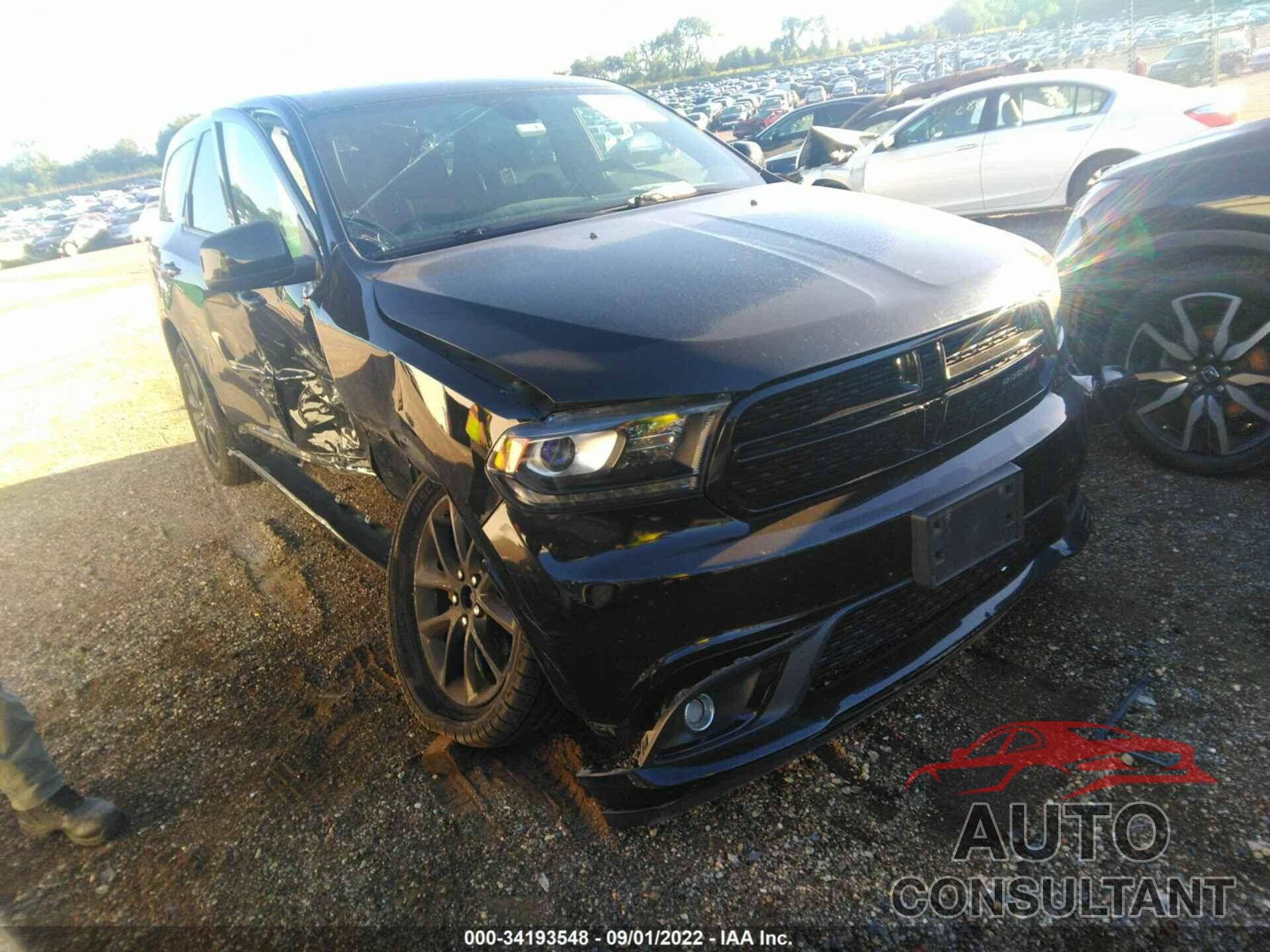 DODGE DURANGO 2018 - 1C4RDJAG8JC345614