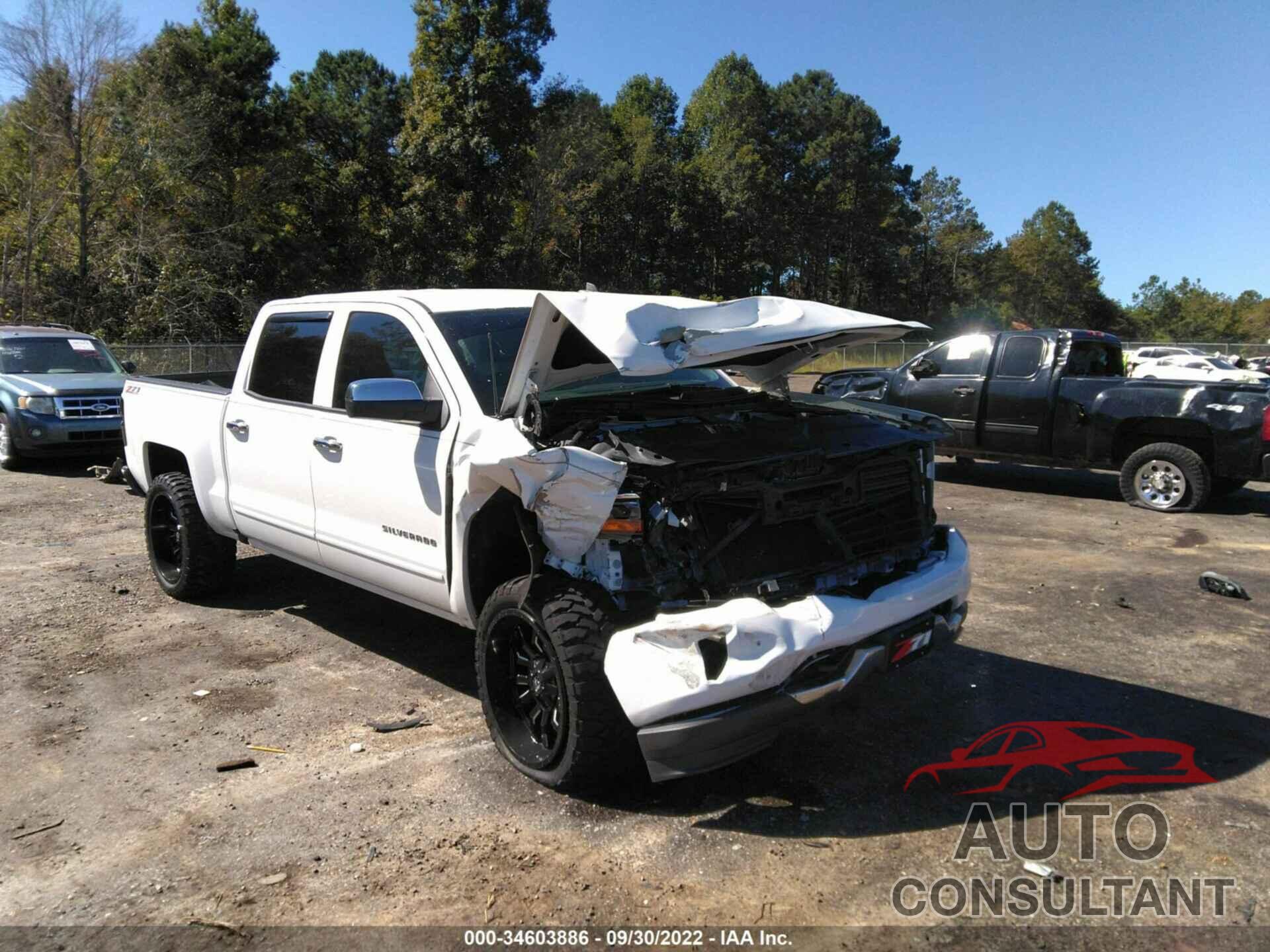 CHEVROLET SILVERADO 1500 2017 - 3GCUKREC9HG166978