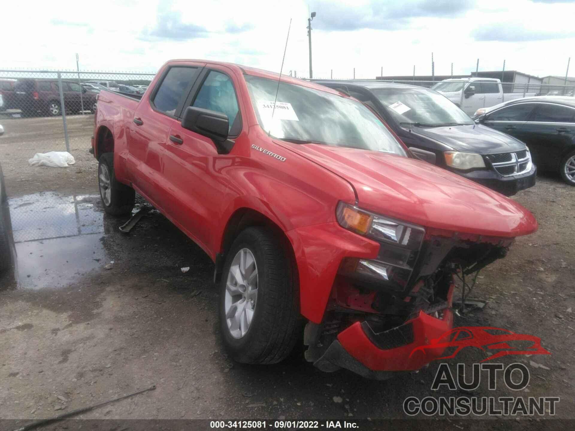 CHEVROLET SILVERADO 1500 2020 - 3GCPWBEK2LG169844