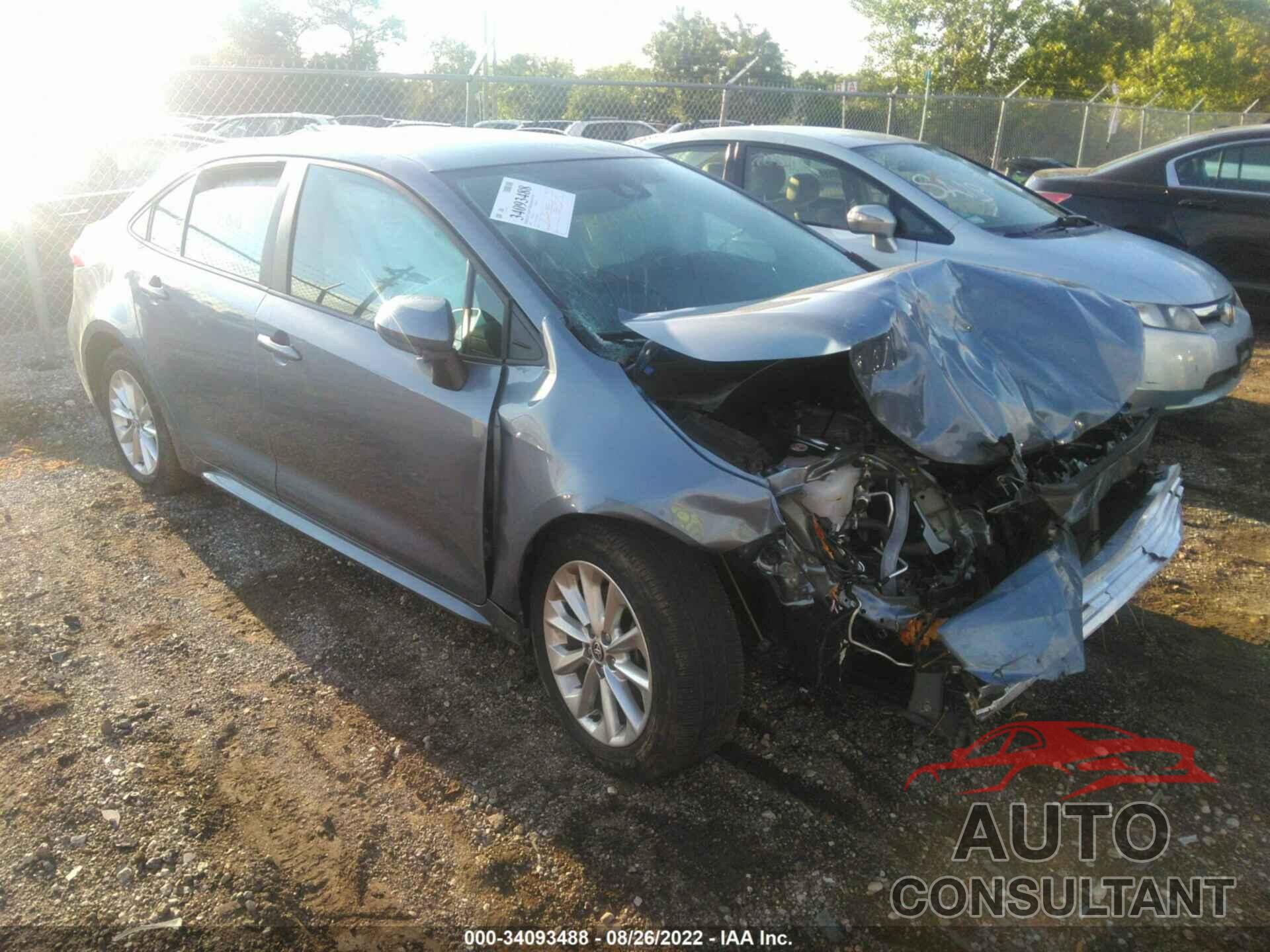 TOYOTA COROLLA 2022 - 5YFVPMAE3NP291903