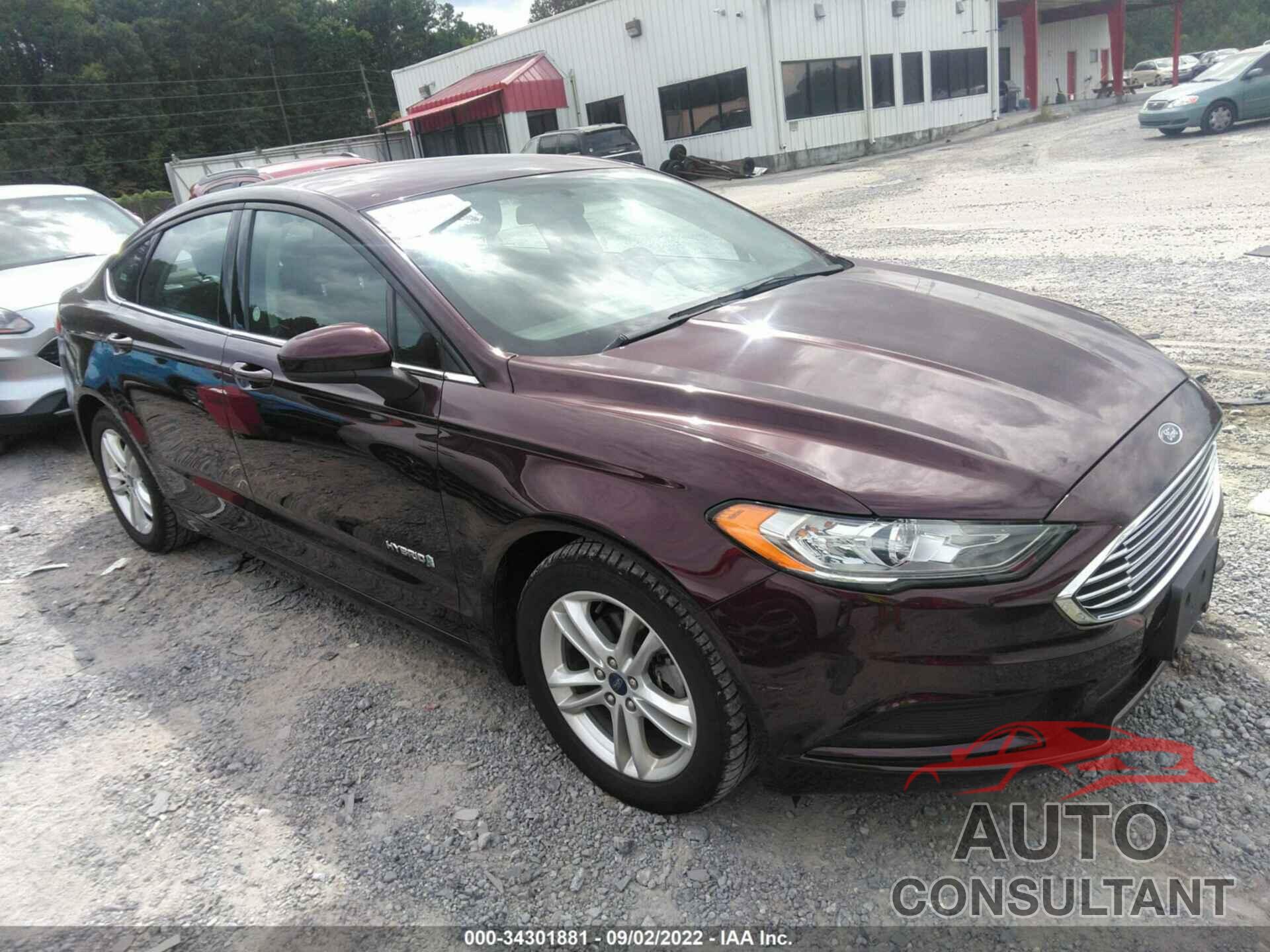 FORD FUSION HYBRID 2018 - 3FA6P0LU7JR267986