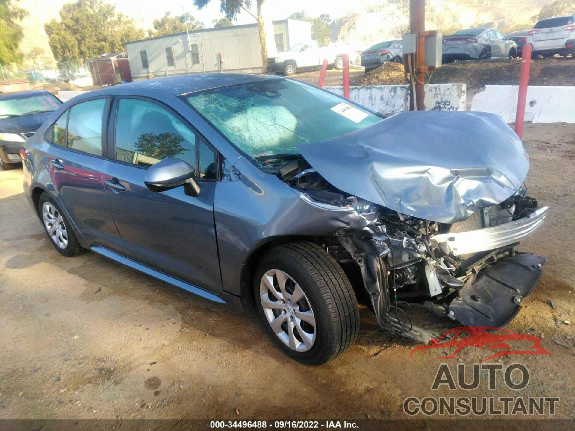 TOYOTA COROLLA 2022 - 5YFEPMAE8NP282047