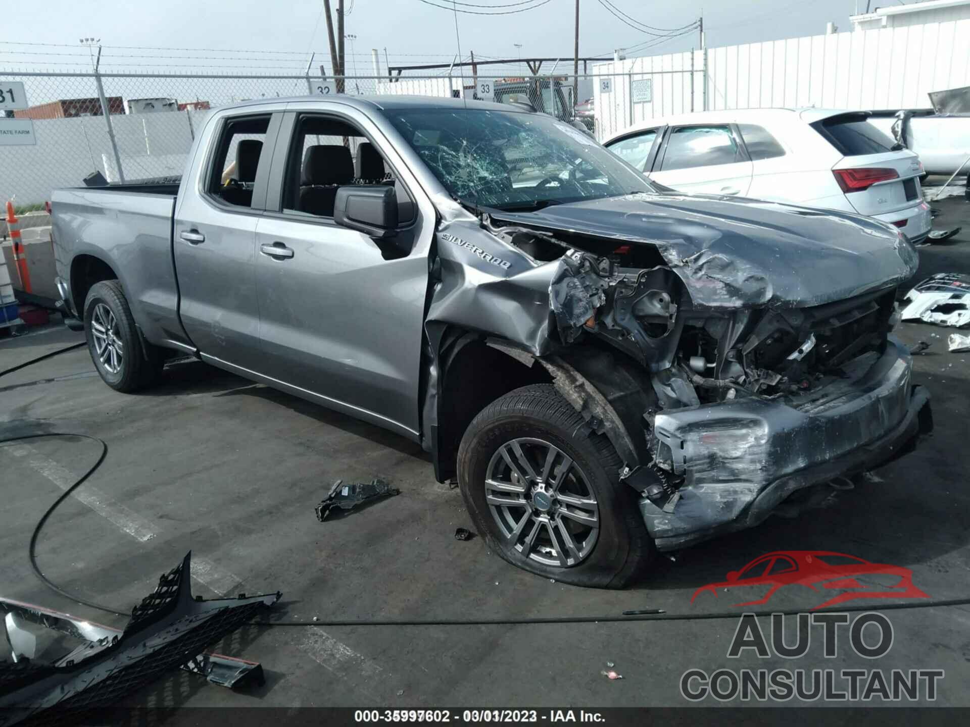 CHEVROLET SILVERADO 1500 2020 - 1GCRWDED0LZ341066