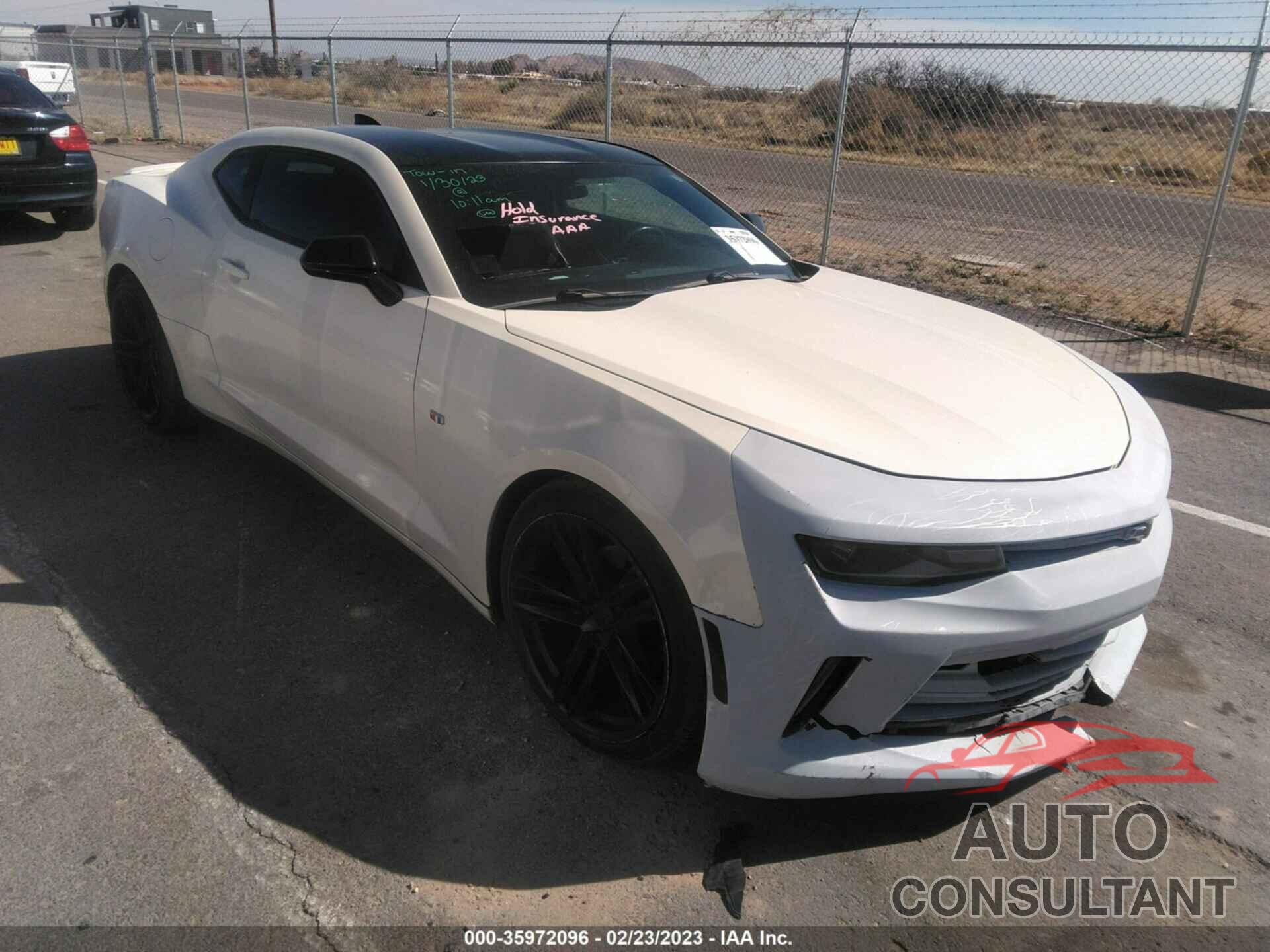 CHEVROLET CAMARO 2017 - 1G1FB1RX7H0145289