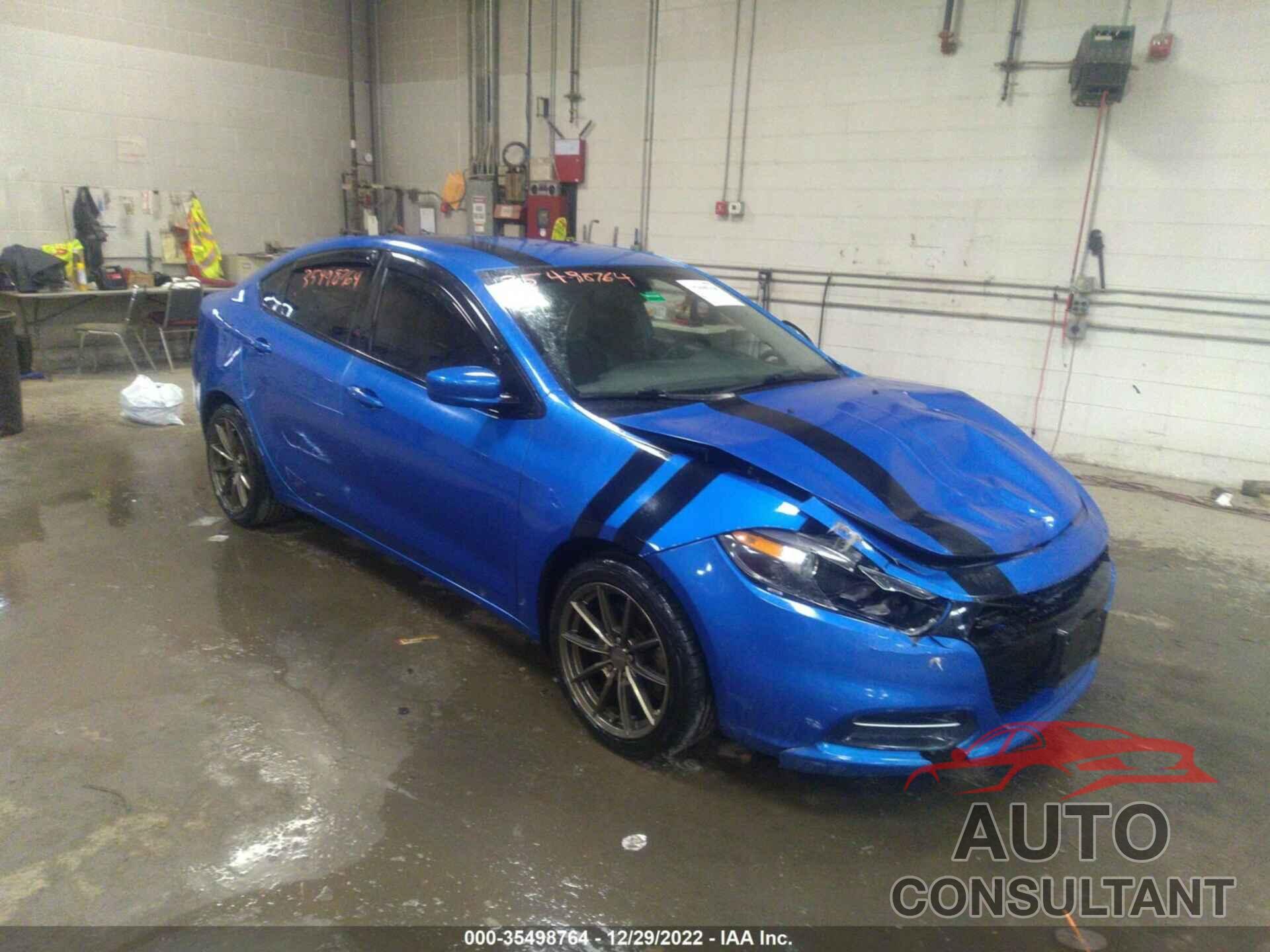 DODGE DART 2016 - 1C3CDFAA3GD578029