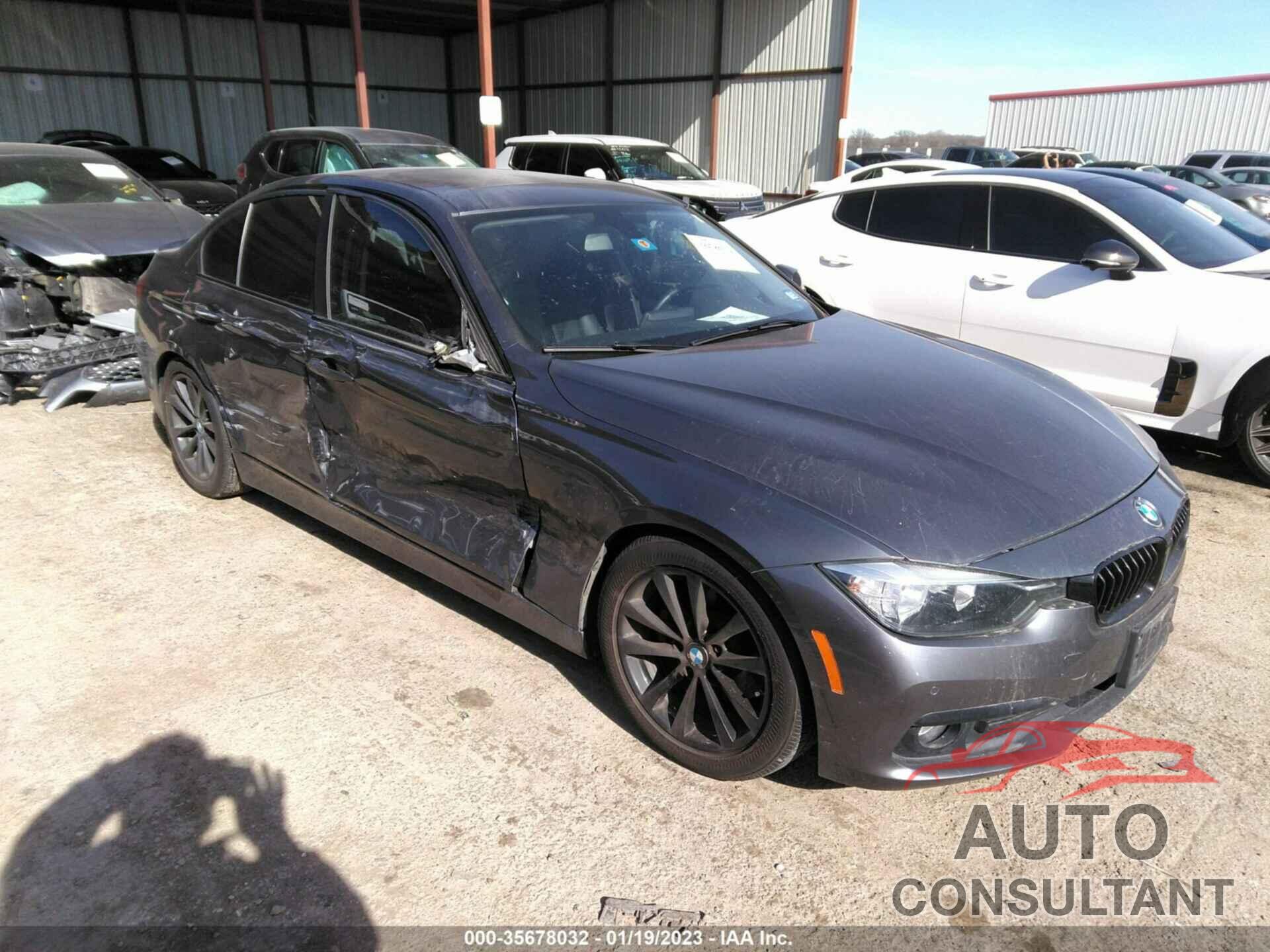 BMW 3 SERIES 2016 - WBA8E1G57GNT99656
