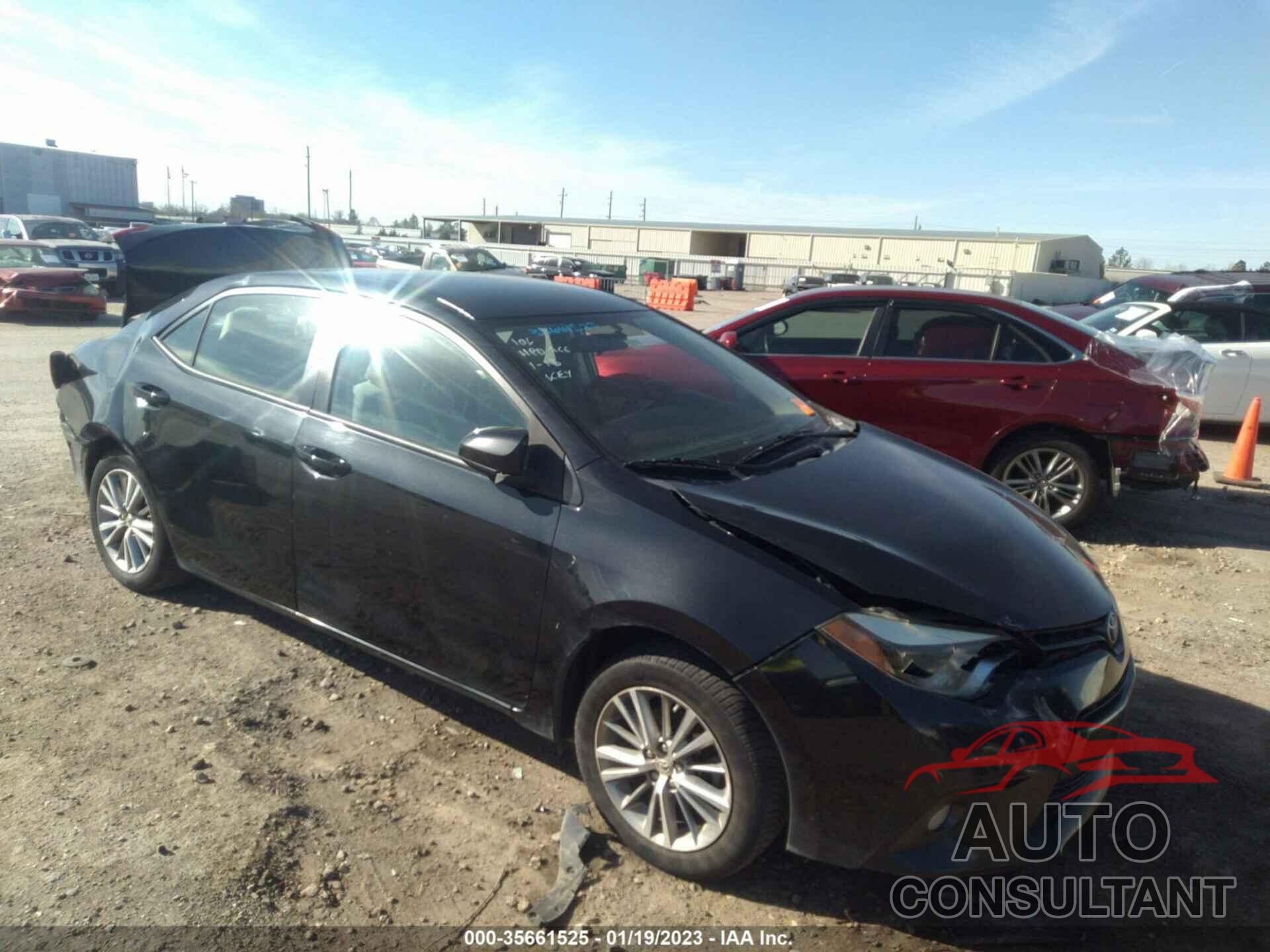 TOYOTA COROLLA 2015 - 5YFBURHE6FP266736